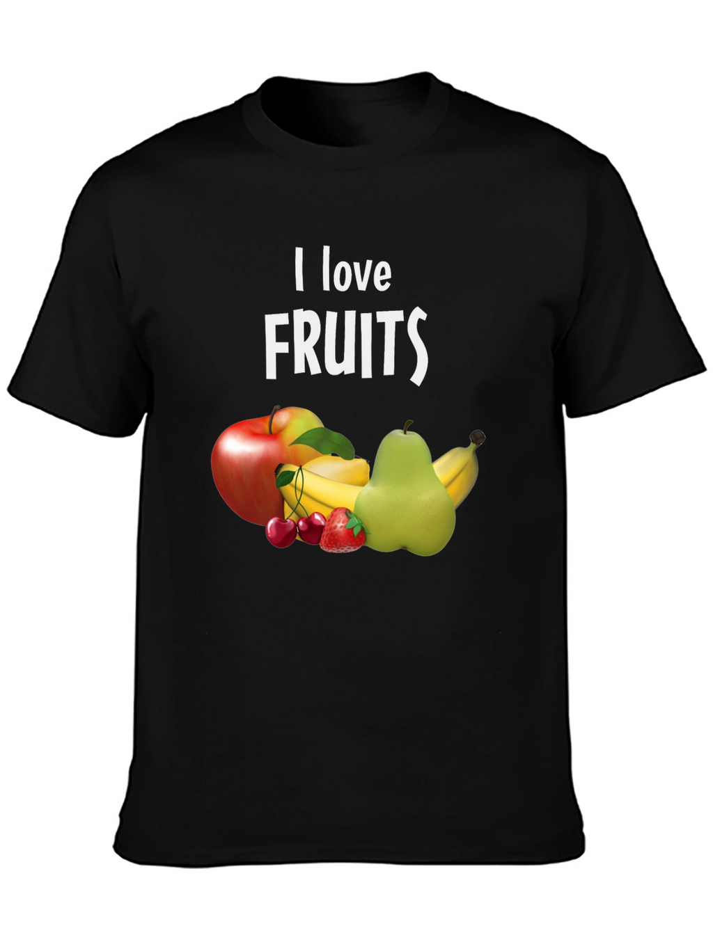 I Love Fruits T-Shirt - Funny Fruit Lover Tee