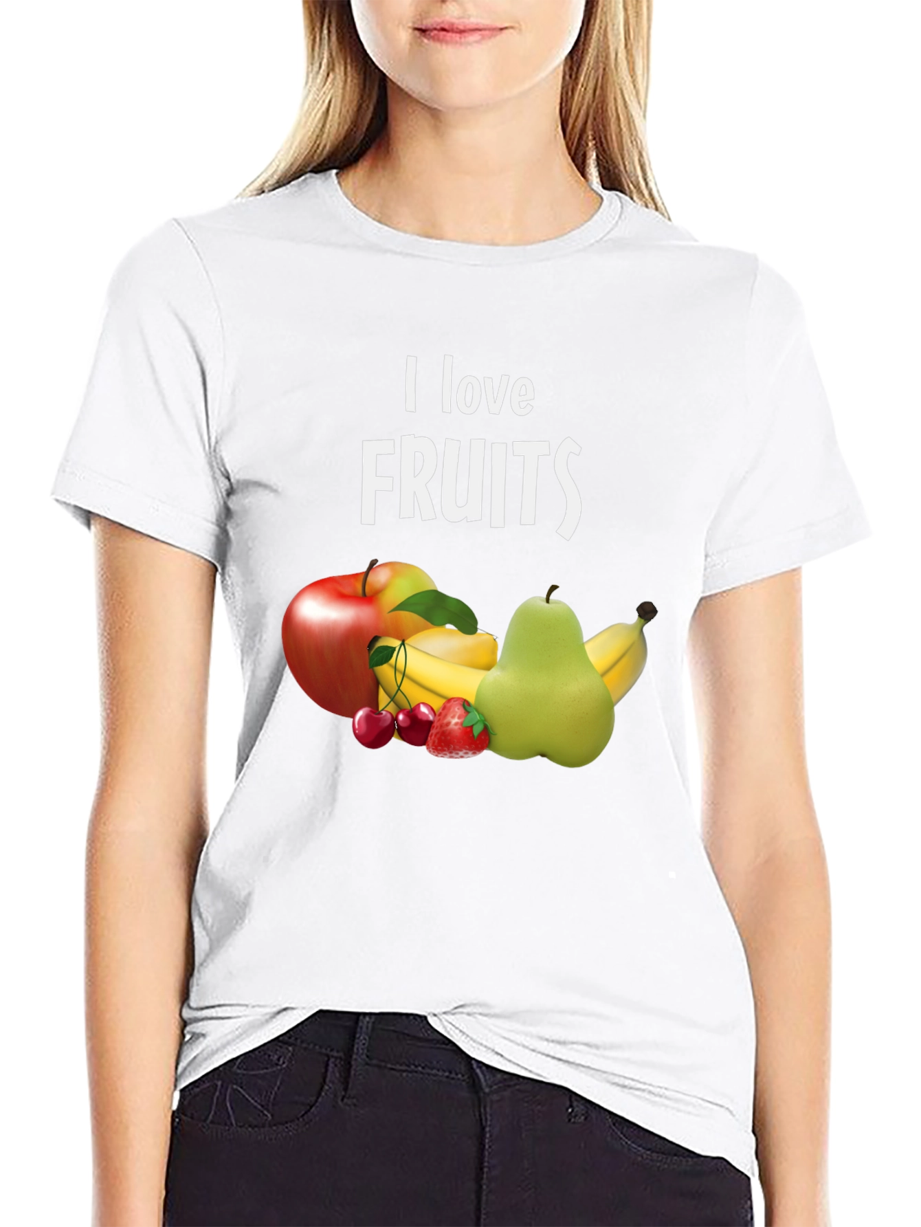 I Love Fruits T-Shirt - Funny Fruit Lover Tee