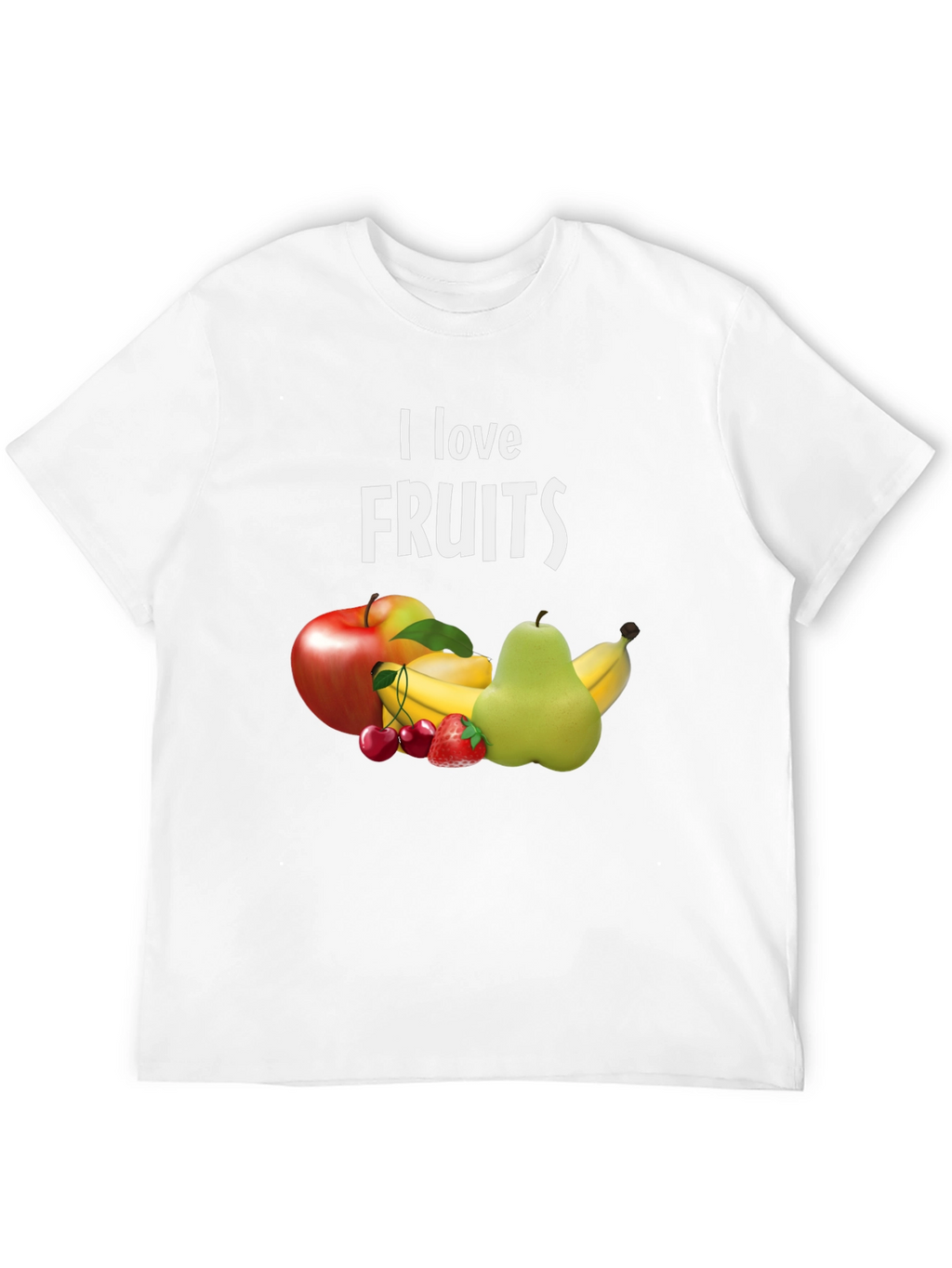 I Love Fruits T-Shirt - Funny Fruit Lover Tee