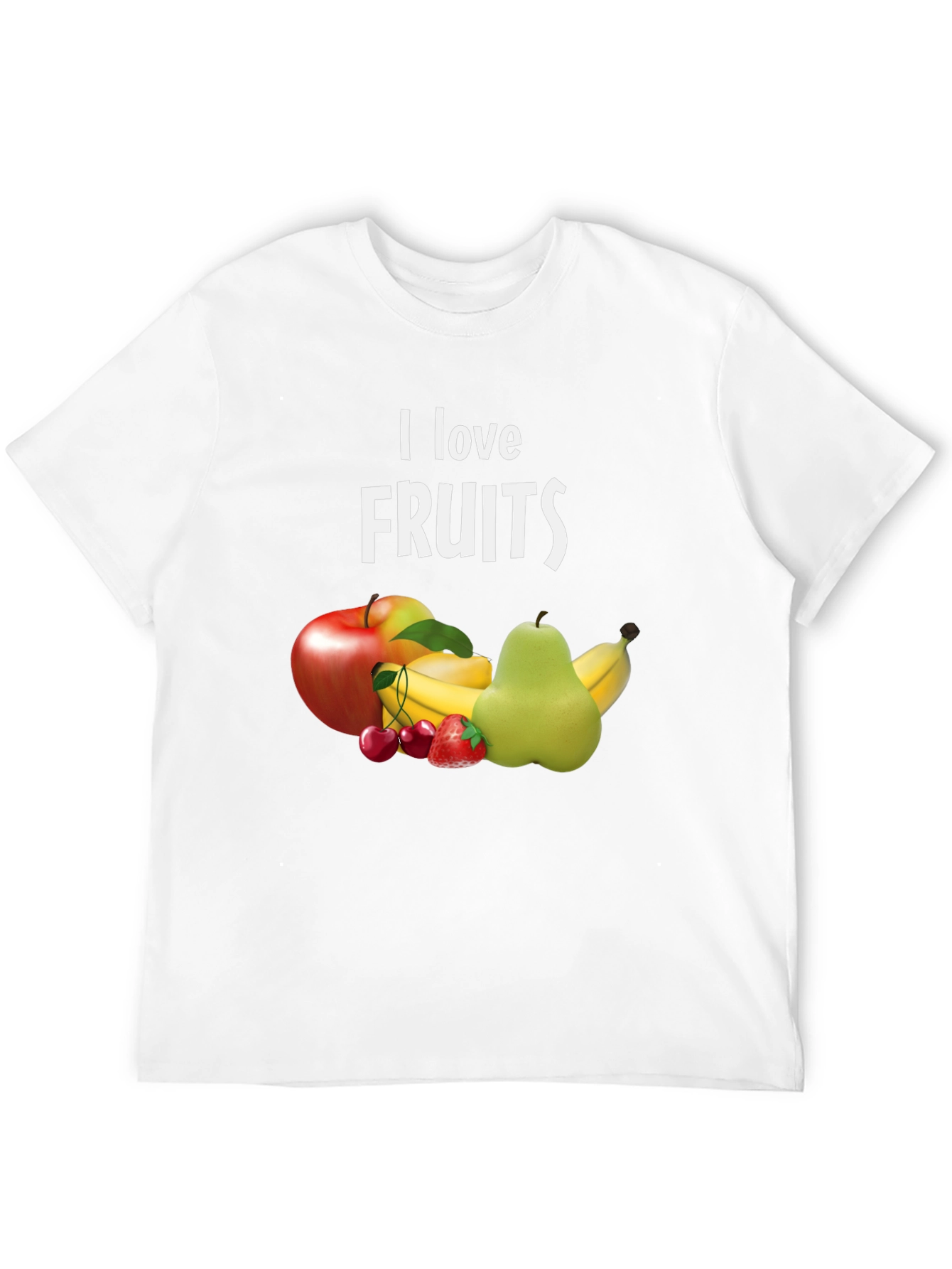 I Love Fruits T-Shirt - Funny Fruit Lover Tee