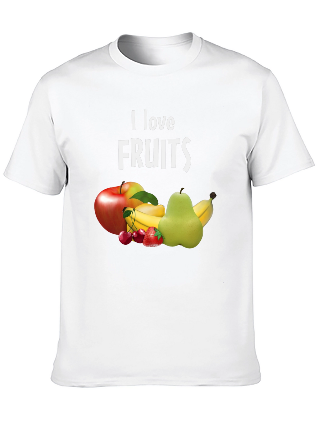 I Love Fruits T-Shirt - Funny Fruit Lover Tee