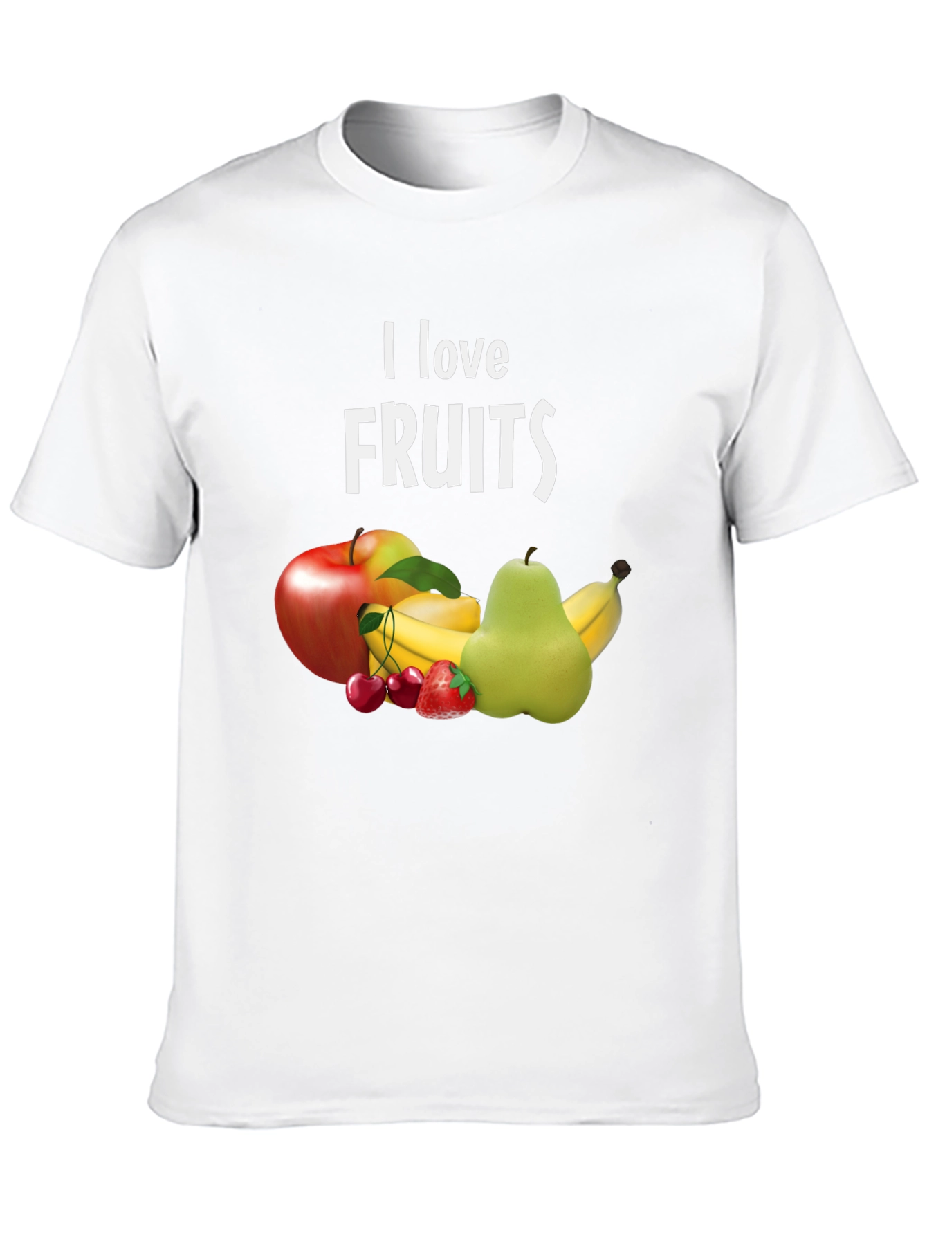 I Love Fruits T-Shirt - Funny Fruit Lover Tee