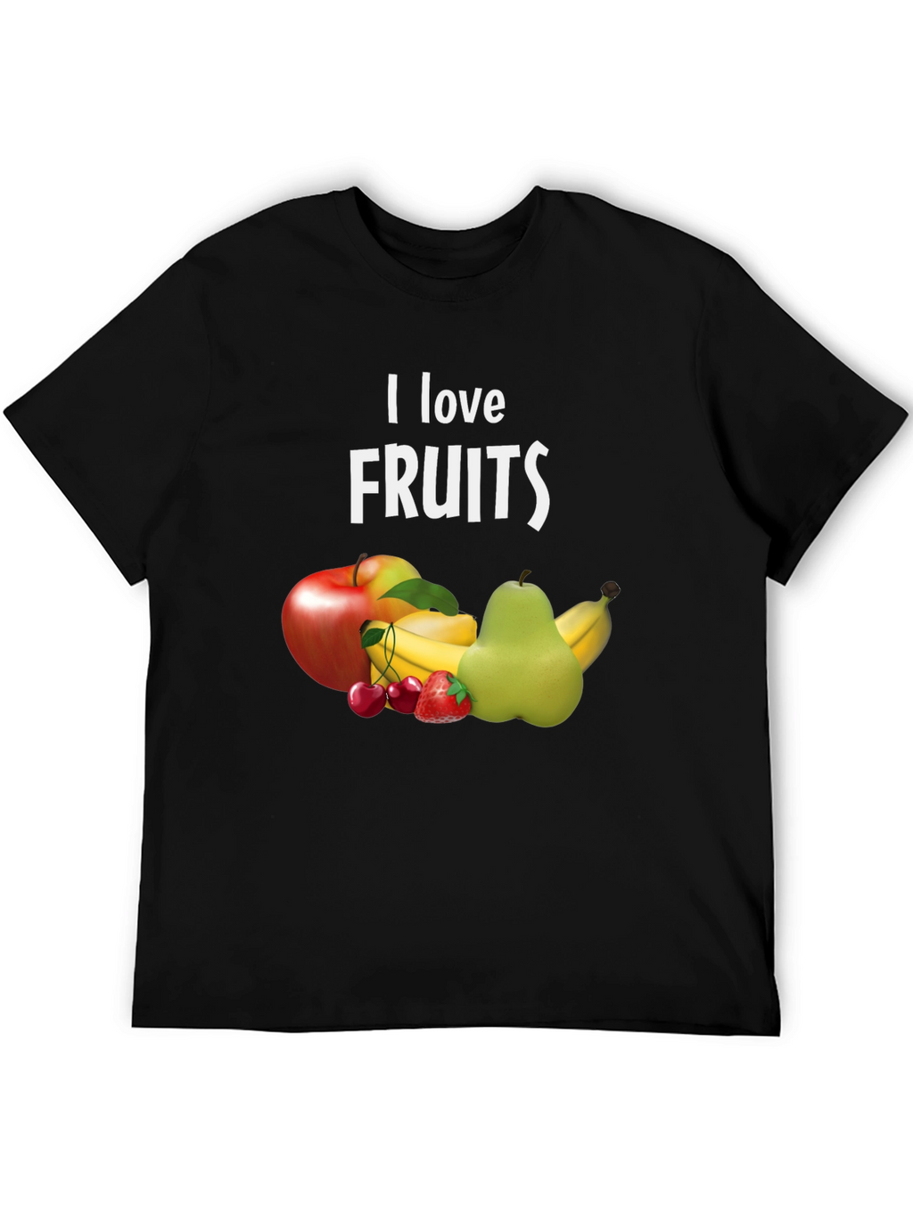 I Love Fruits T-Shirt - Funny Fruit Lover Tee