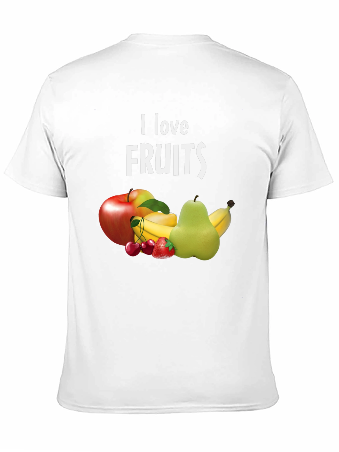 I Love Fruits T-Shirt - Funny Fruit Lover Tee