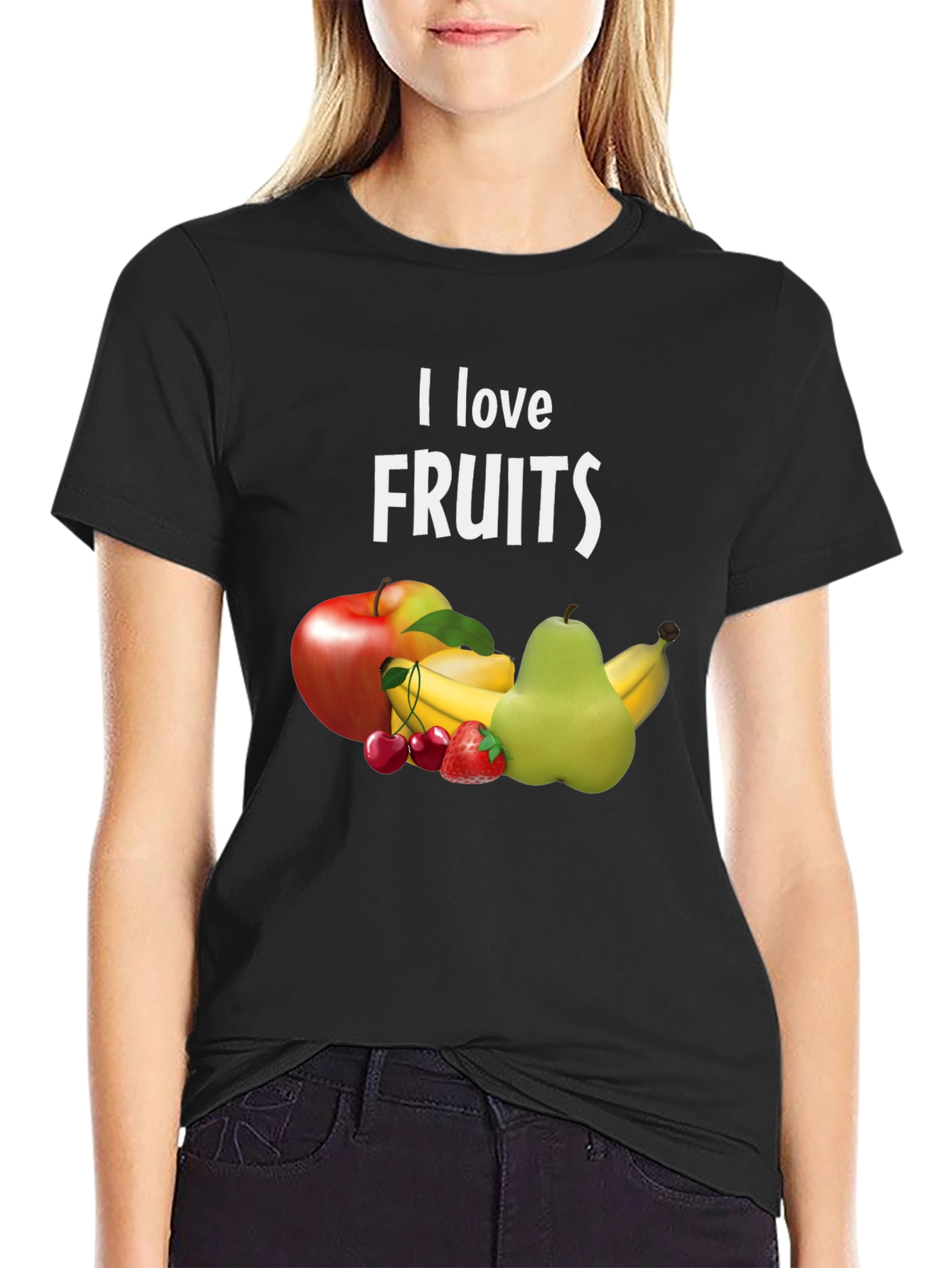 I Love Fruits T-Shirt - Funny Fruit Lover Tee