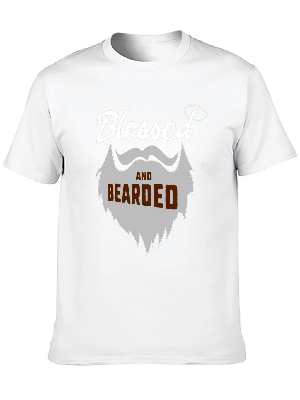 Blessed and Bearded Graphic T-Shirt