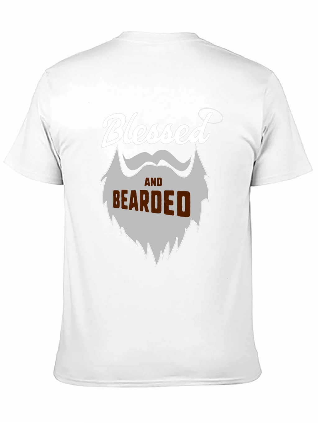 Blessed and Bearded Graphic T-Shirt
