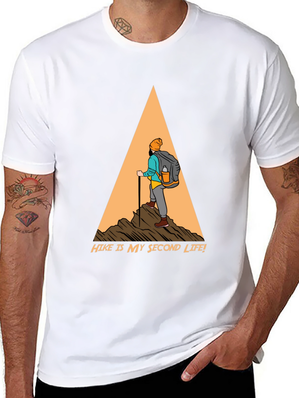 Hike Is My Second Life T-Shirt