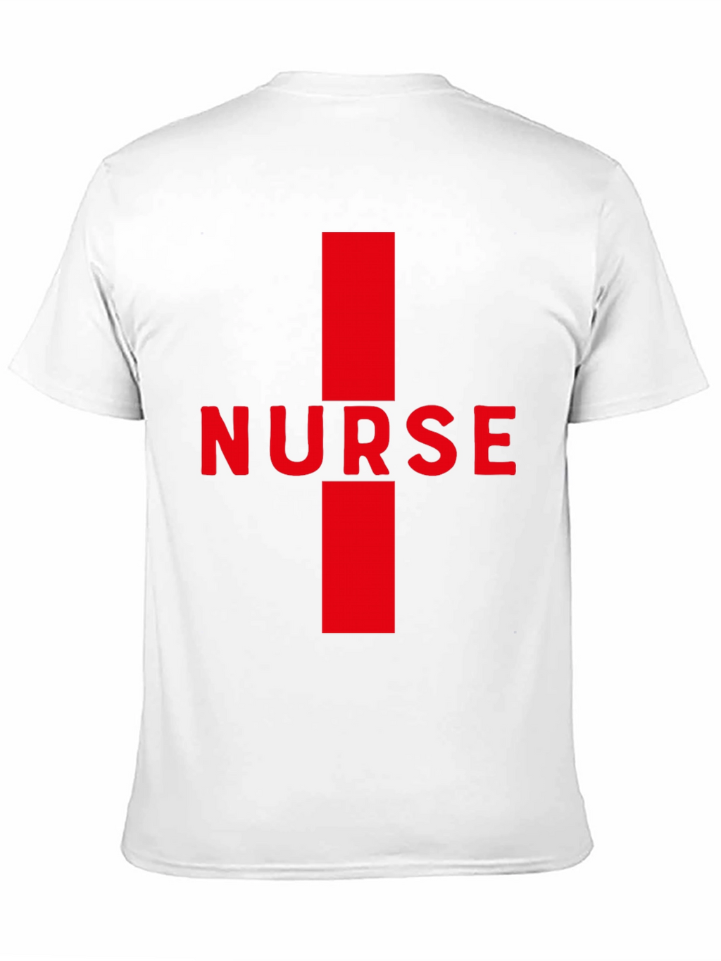 Nurse Red Cross Black T-Shirt