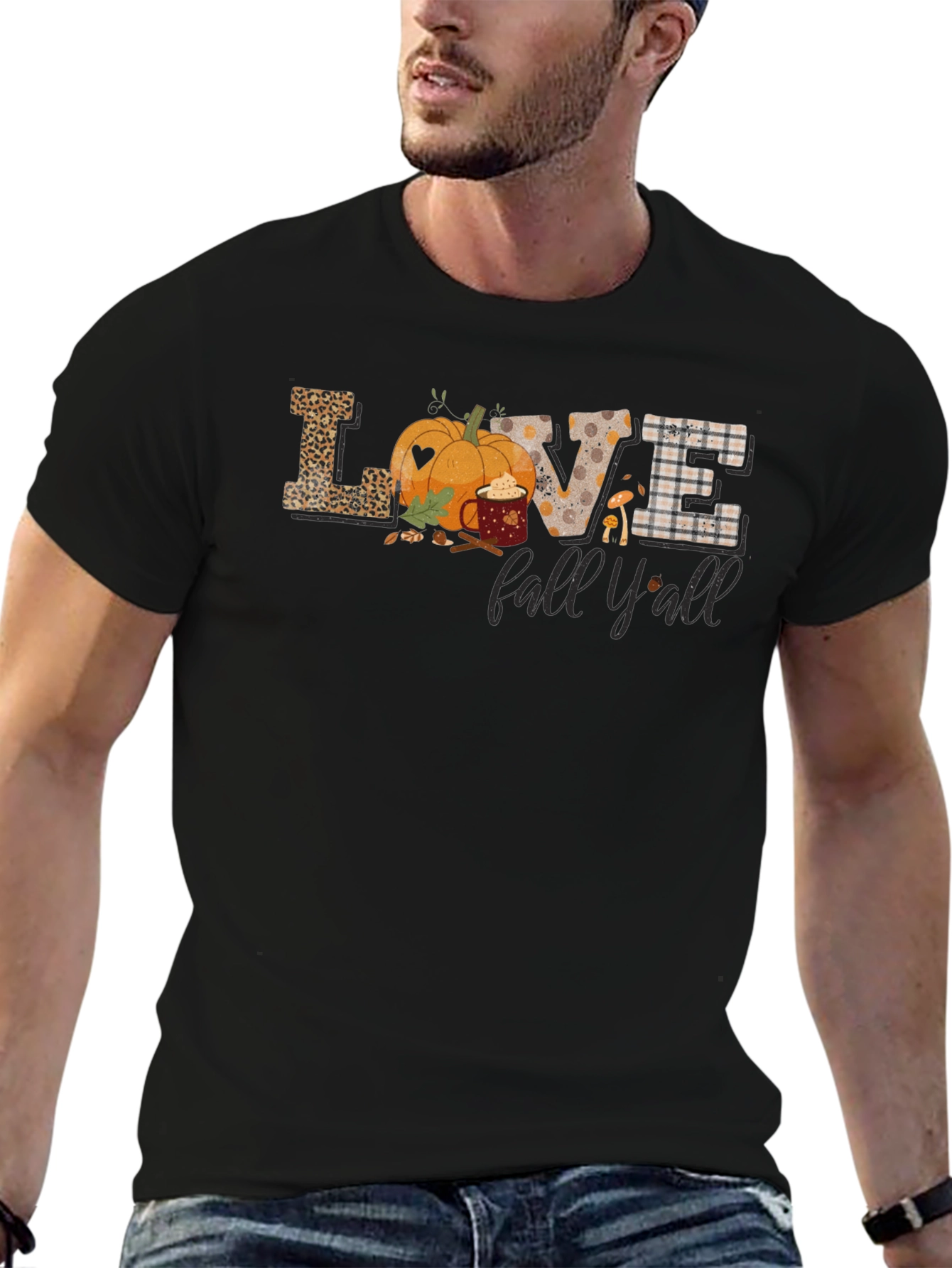 Fall Yall Love Graphic Tee