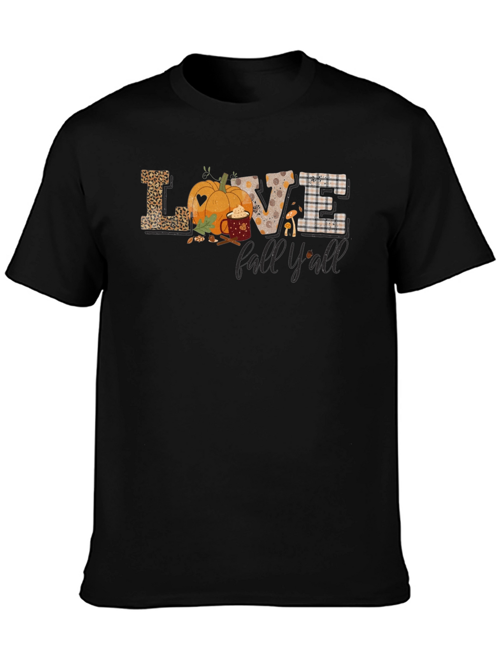 Fall Yall Love Graphic Tee