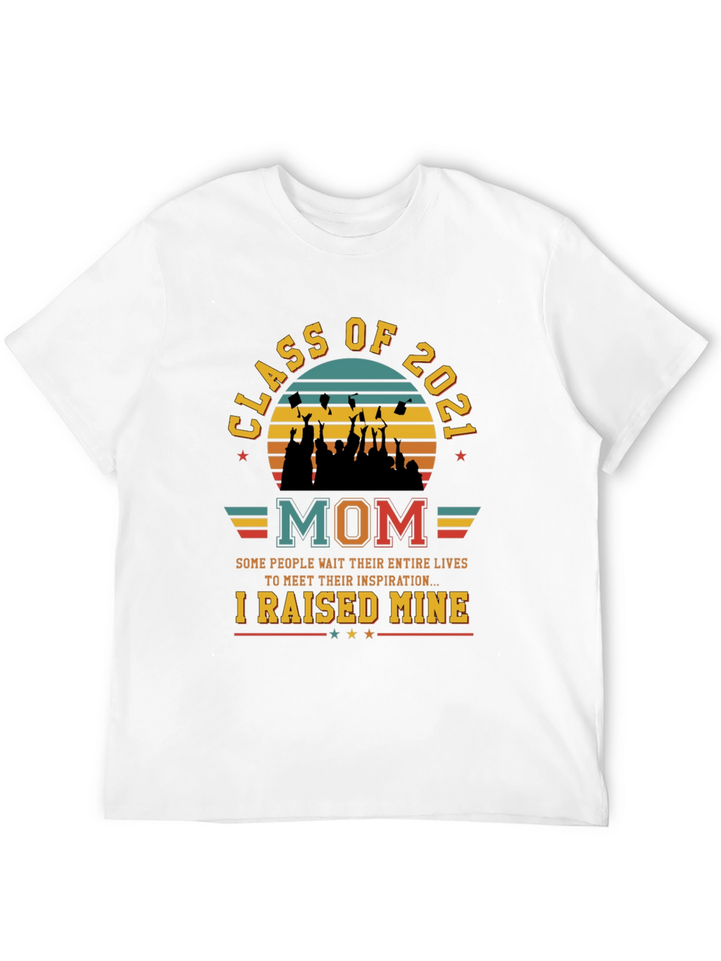 Class of 2021 Mom T-Shirt Graduation