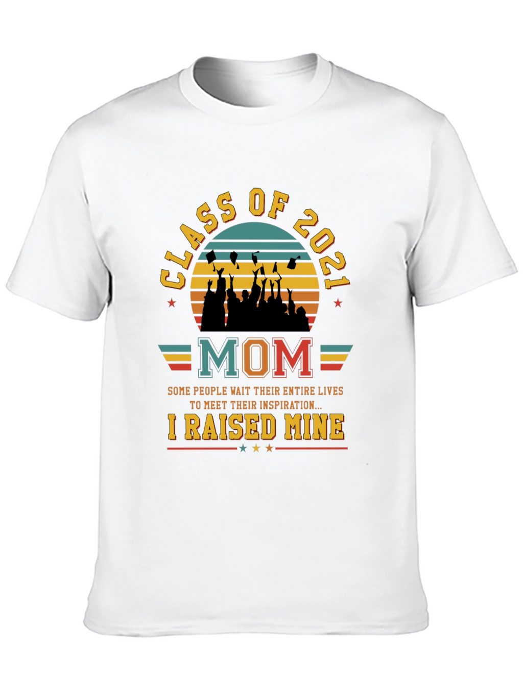 Class of 2021 Mom T-Shirt Graduation