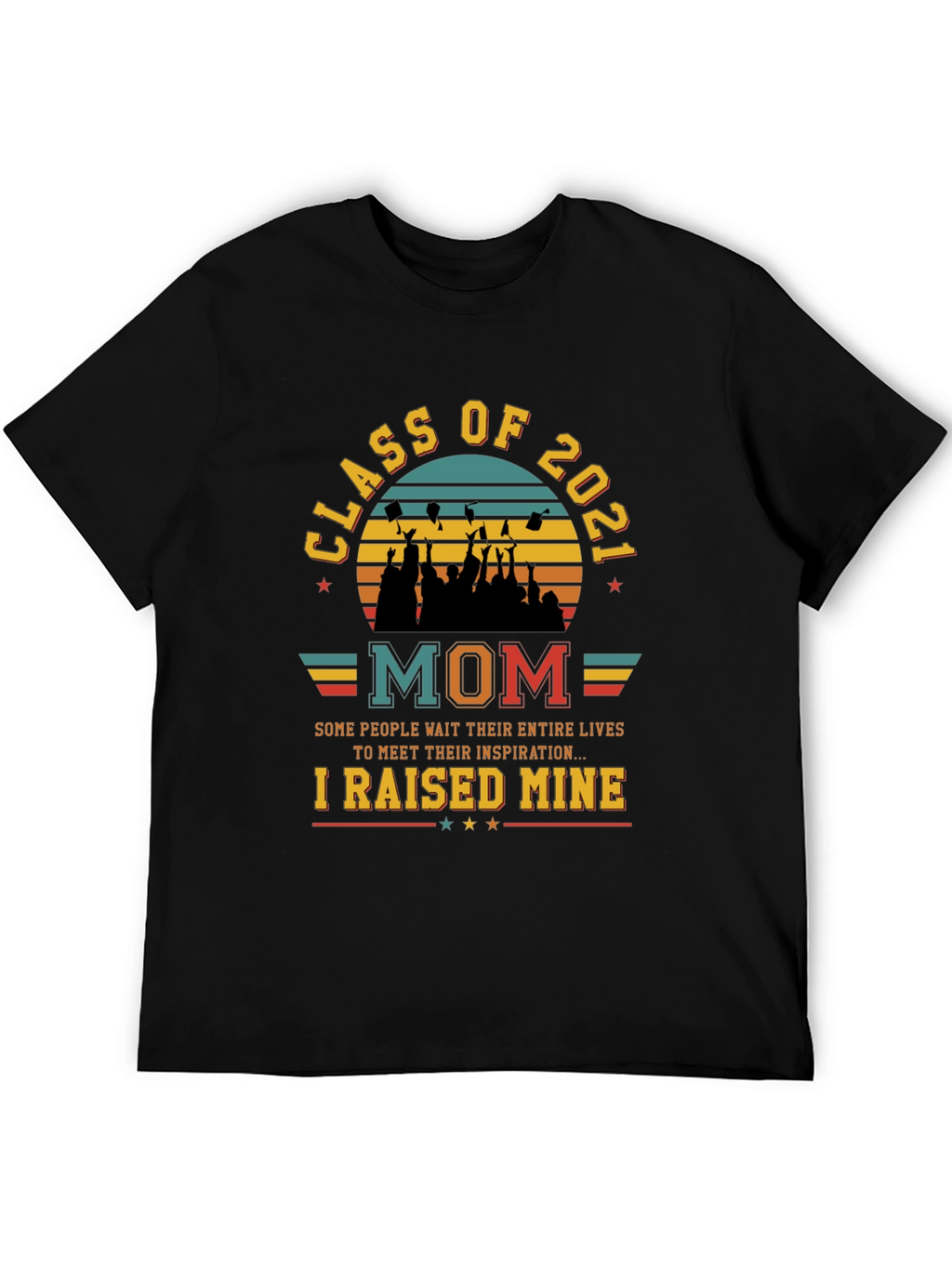 Class of 2021 Mom T-Shirt Graduation