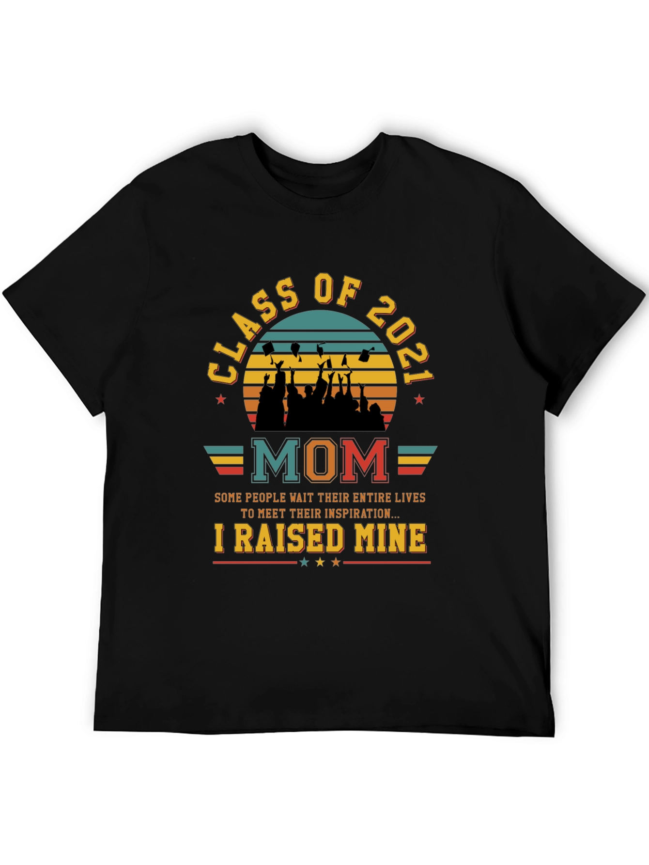 Class of 2021 Mom T-Shirt Graduation