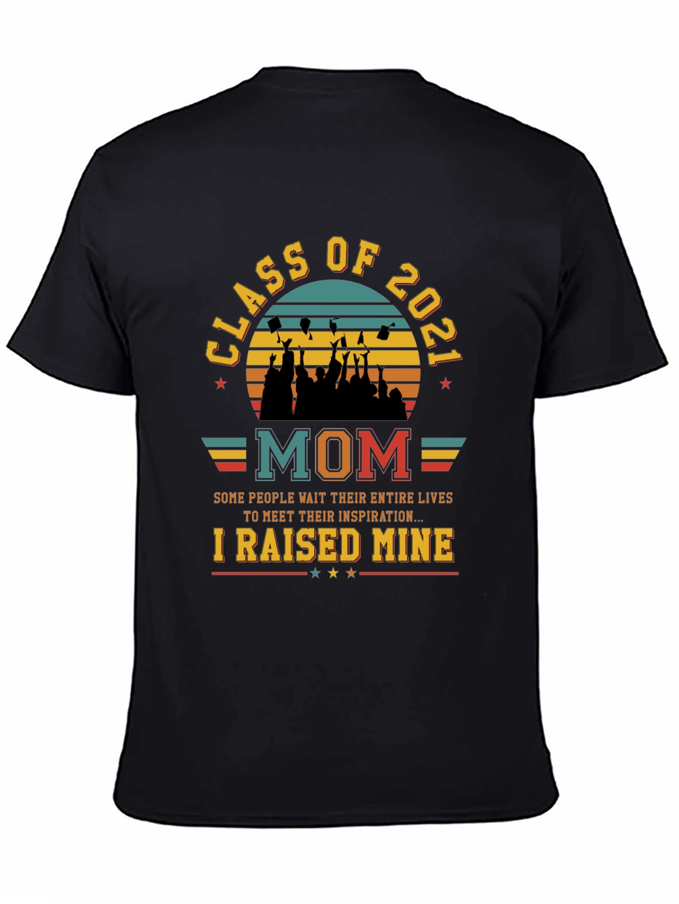 Class of 2021 Mom T-Shirt Graduation
