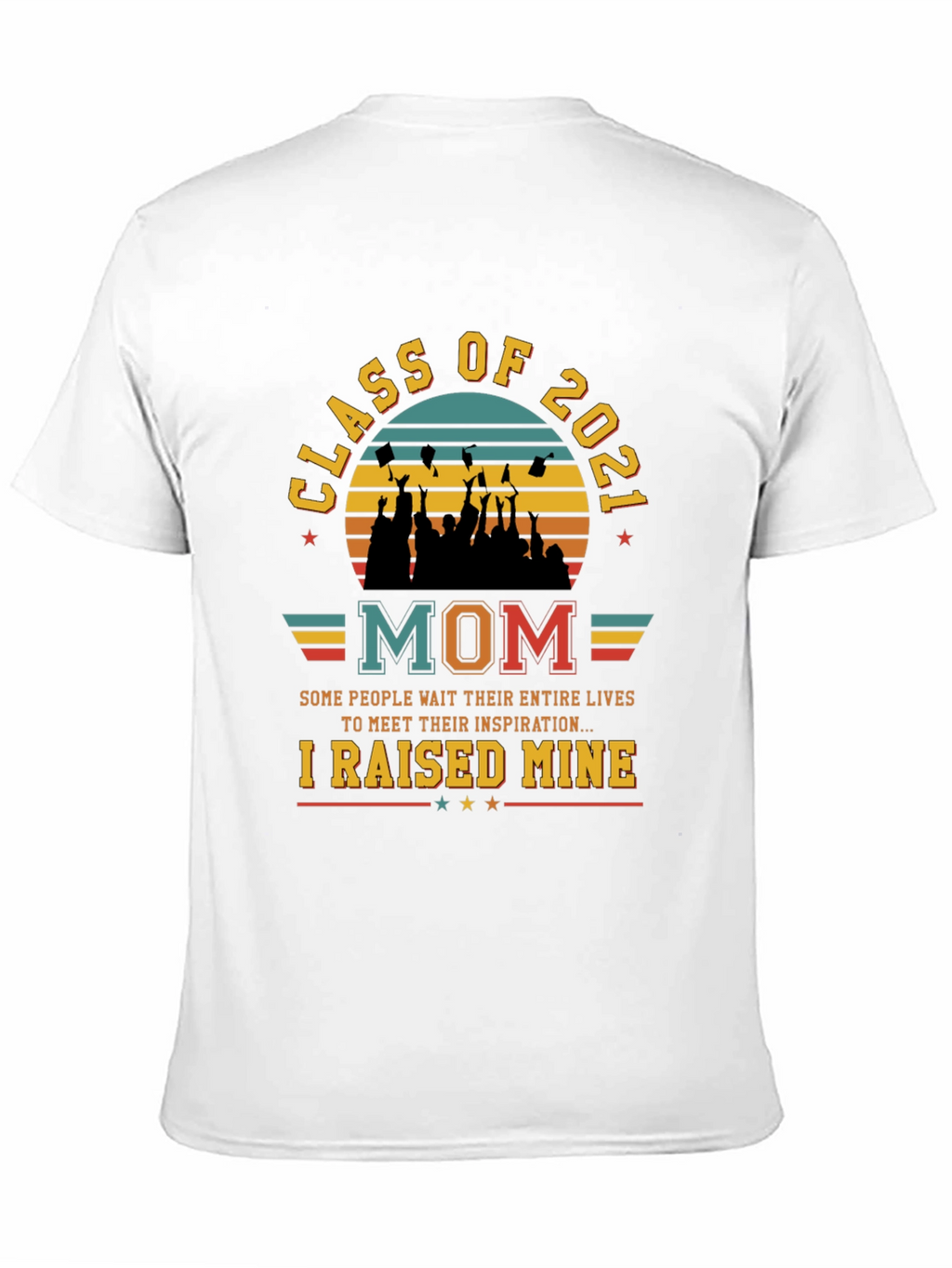 Class of 2021 Mom T-Shirt Graduation