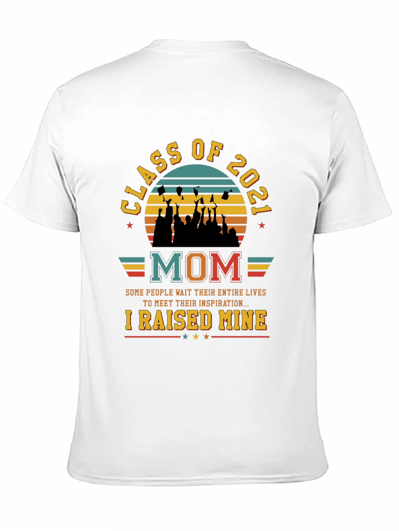 Class of 2021 Mom T-Shirt Graduation