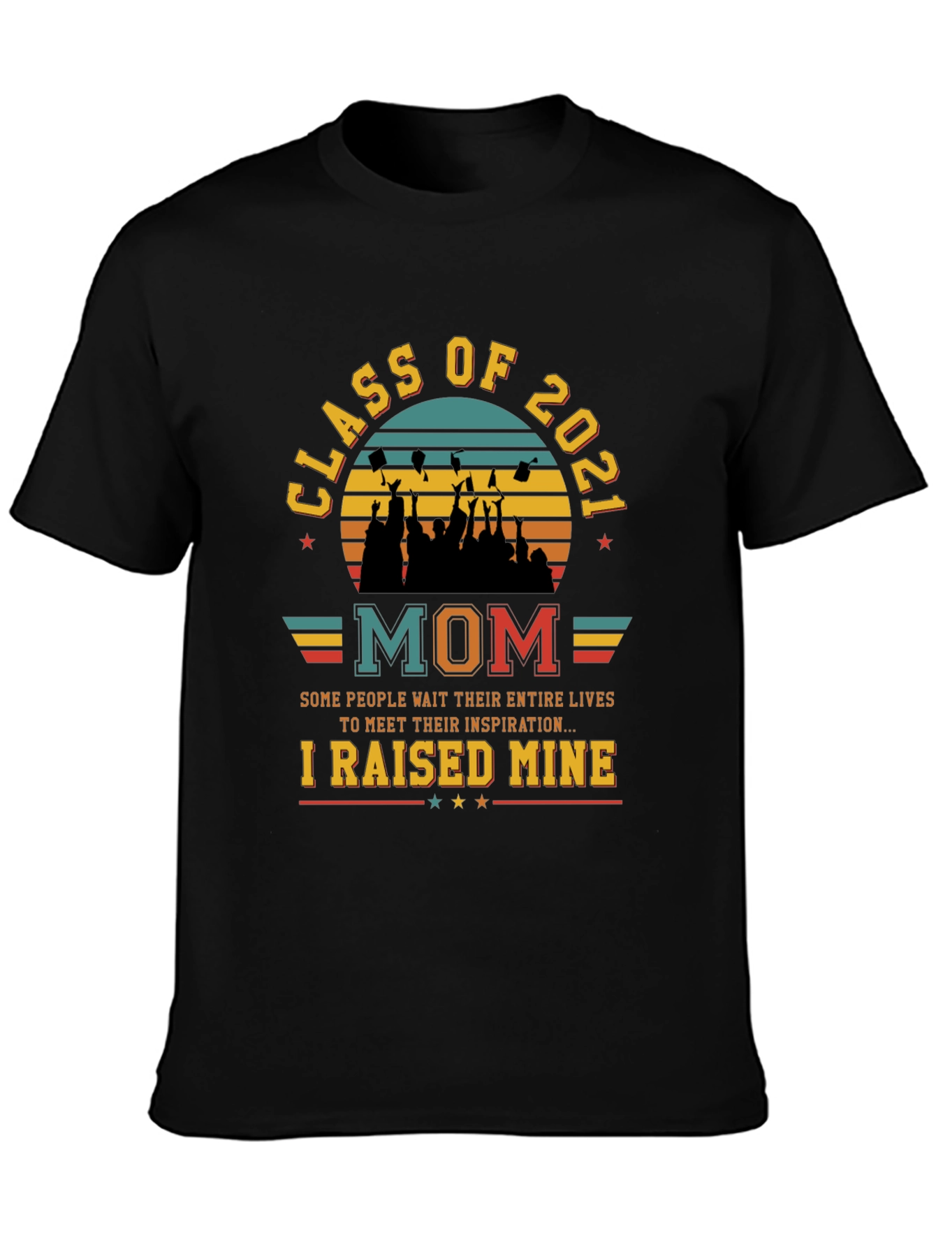 Class of 2021 Mom T-Shirt Graduation
