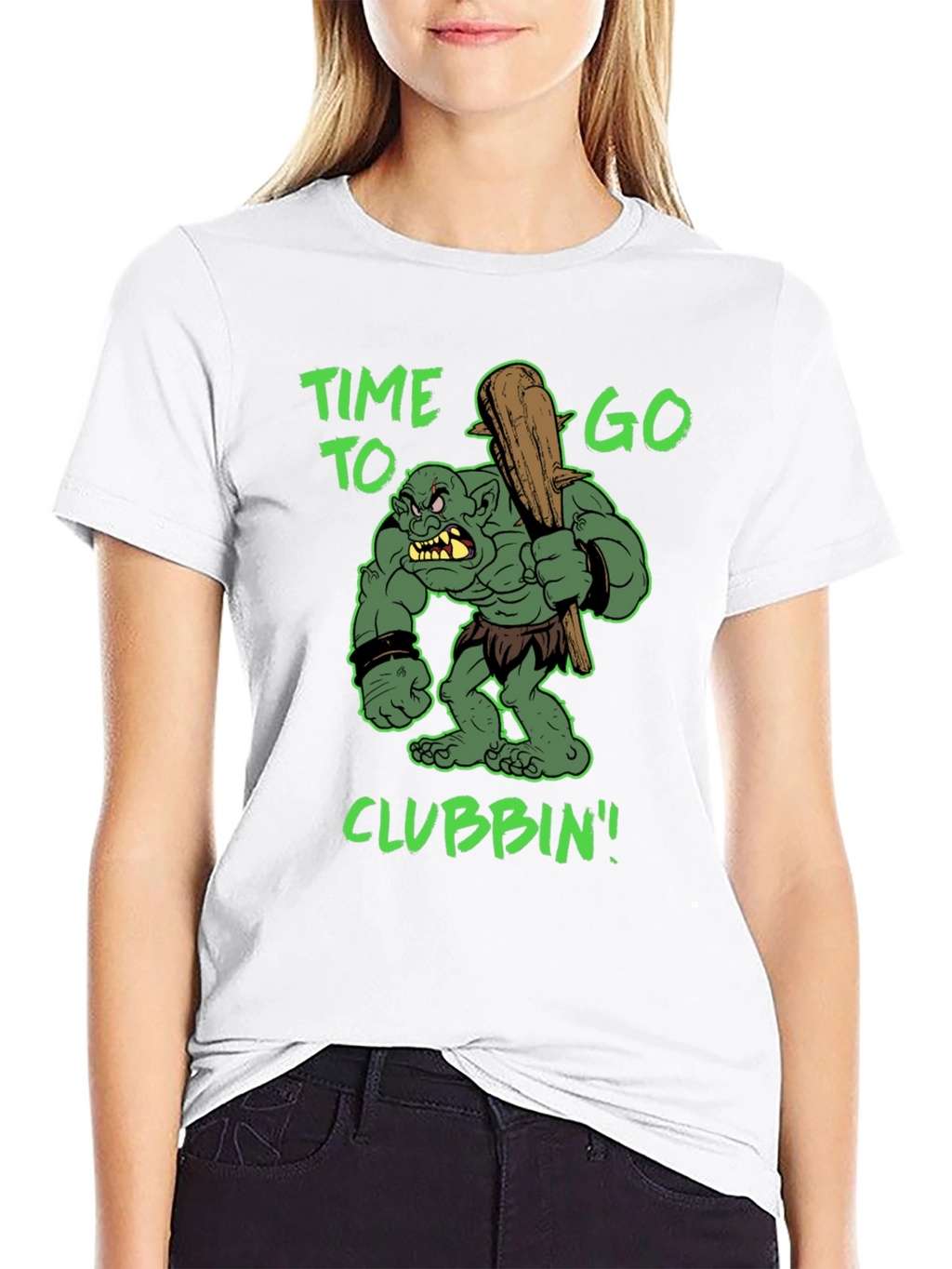 Time to Go Clubbin Graphic Tee