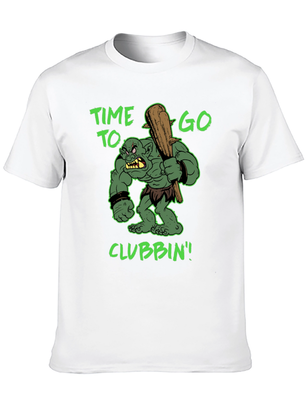 Time to Go Clubbin Graphic Tee