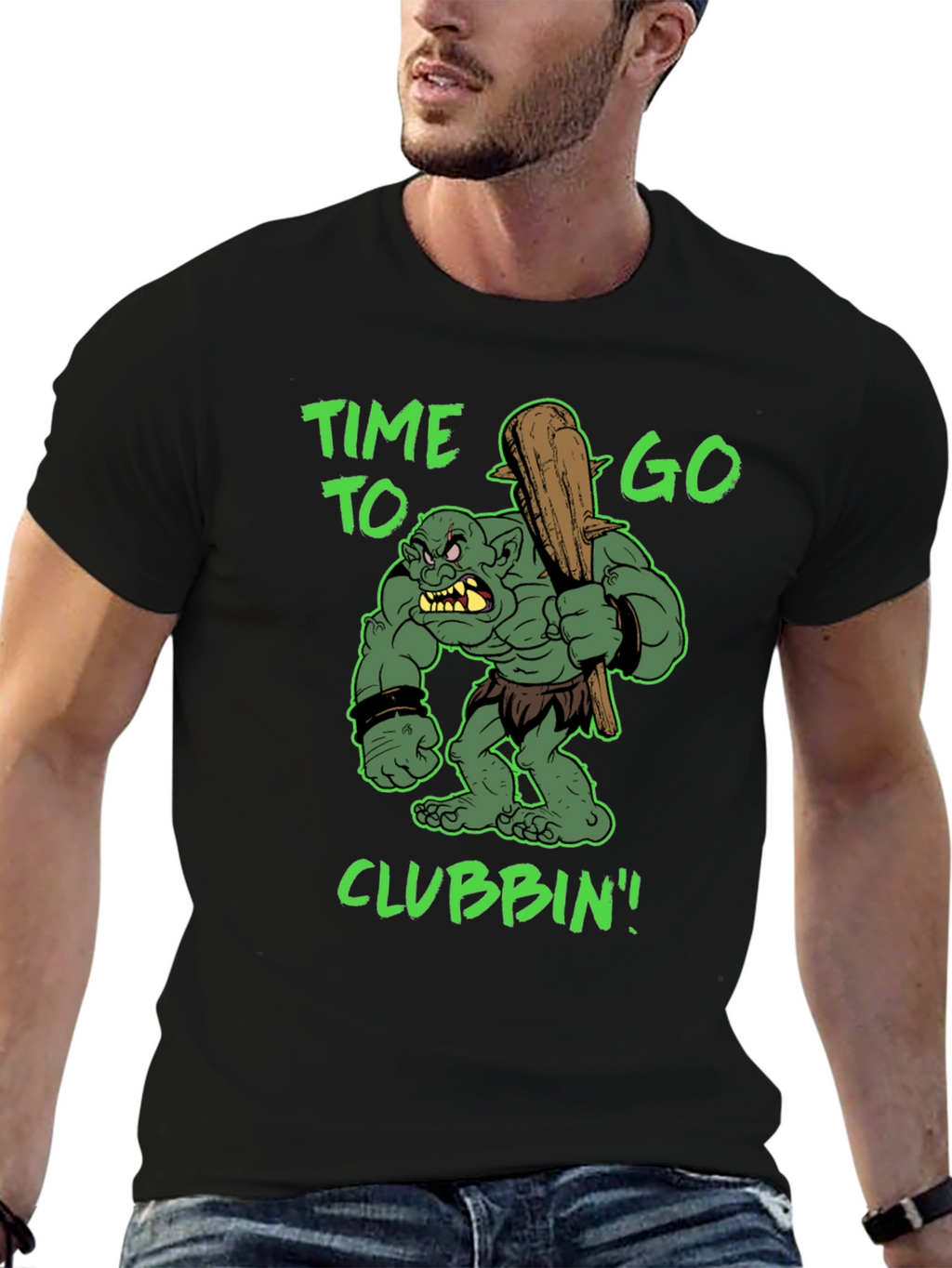Time to Go Clubbin Graphic Tee