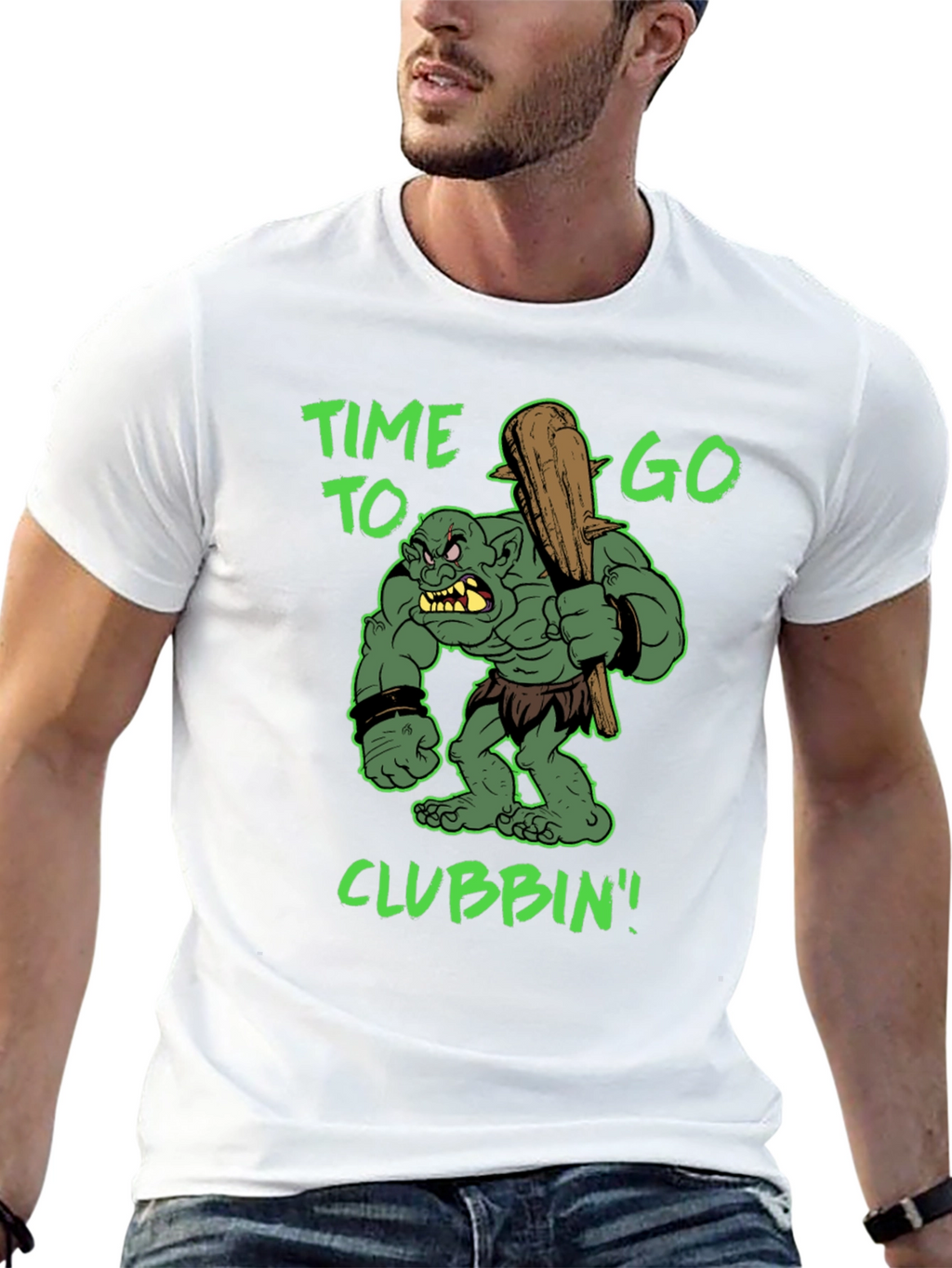Time to Go Clubbin Graphic Tee