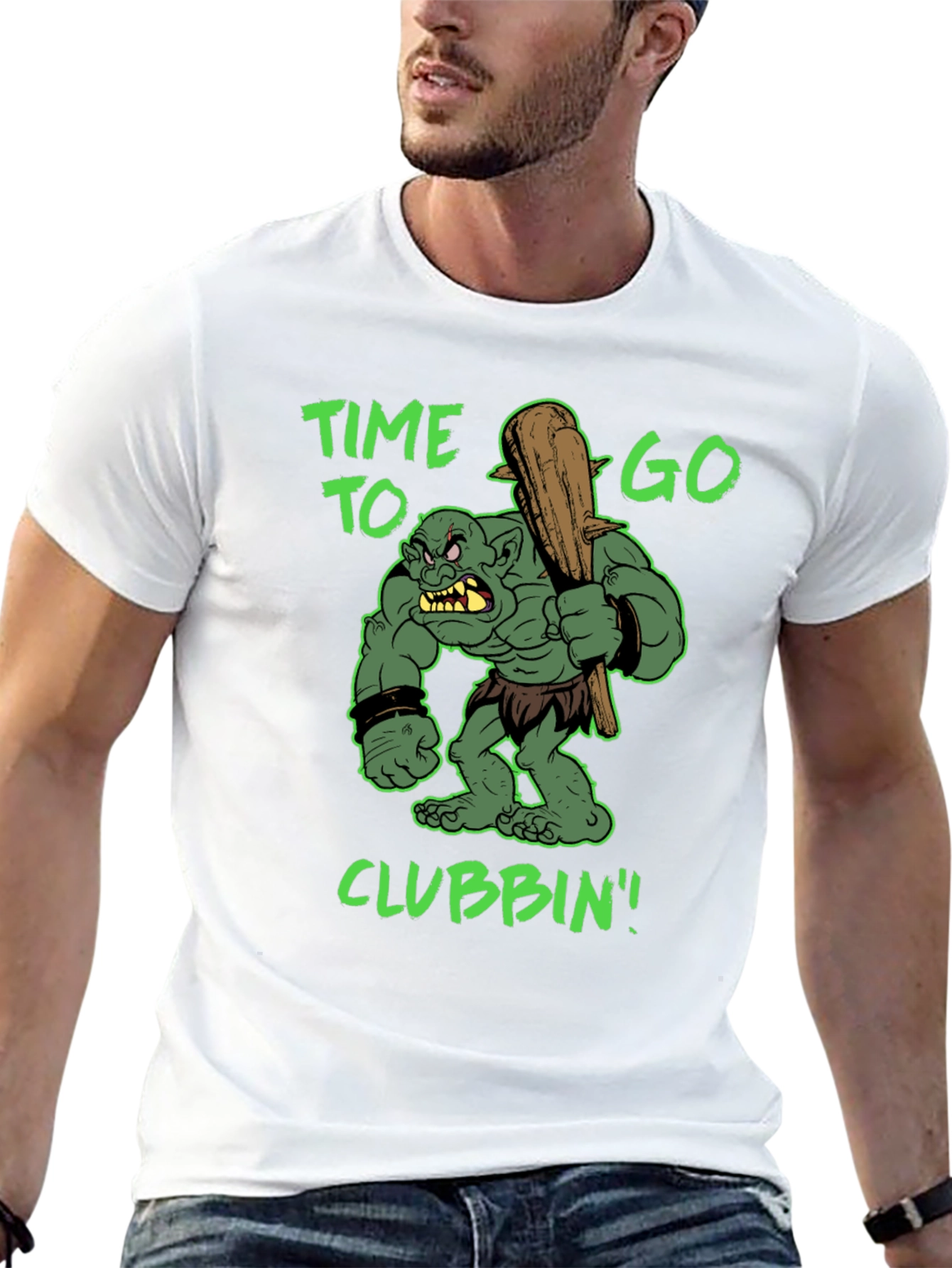 Time to Go Clubbin Graphic Tee