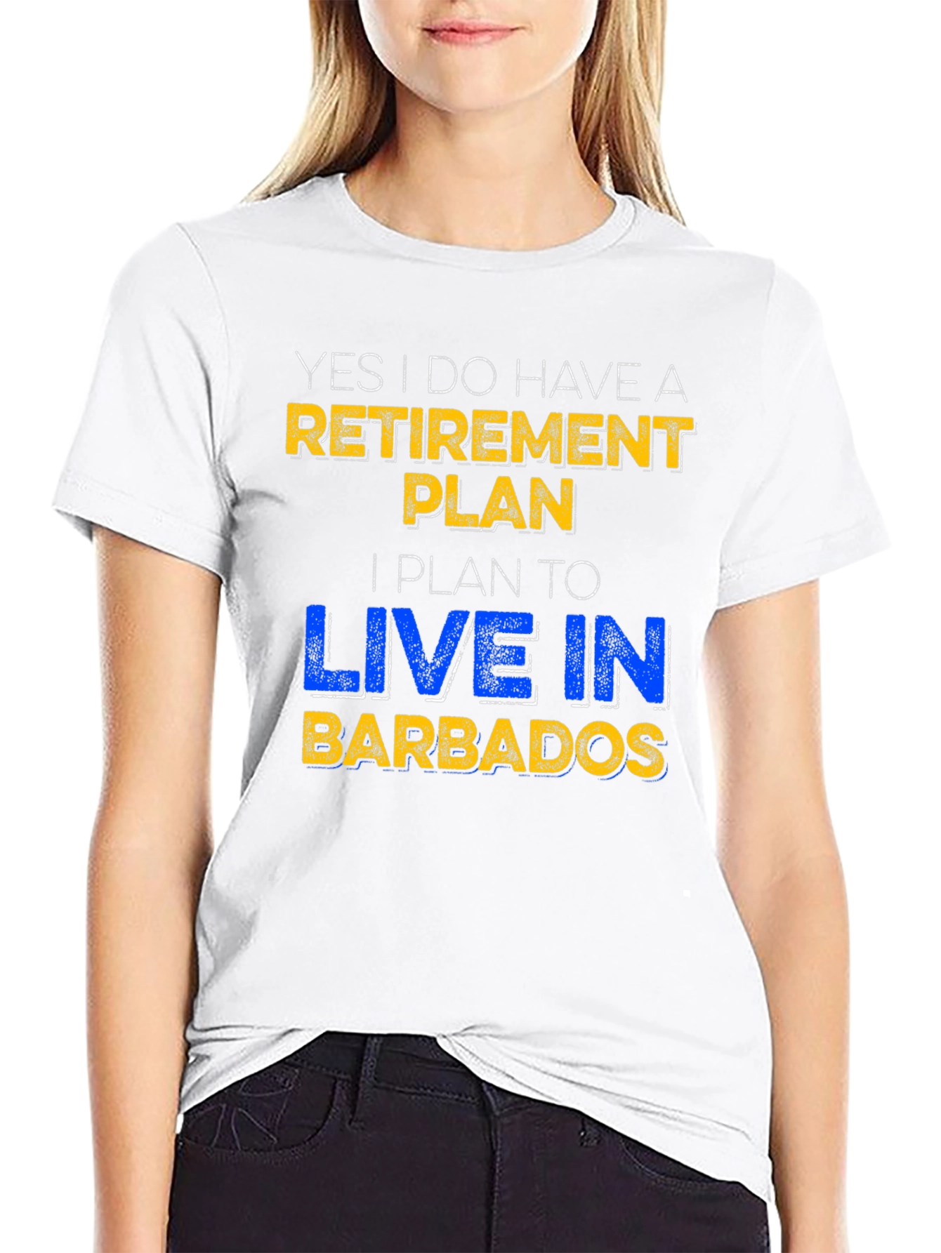 Retirement Plan Barbados Novelty T-Shirt