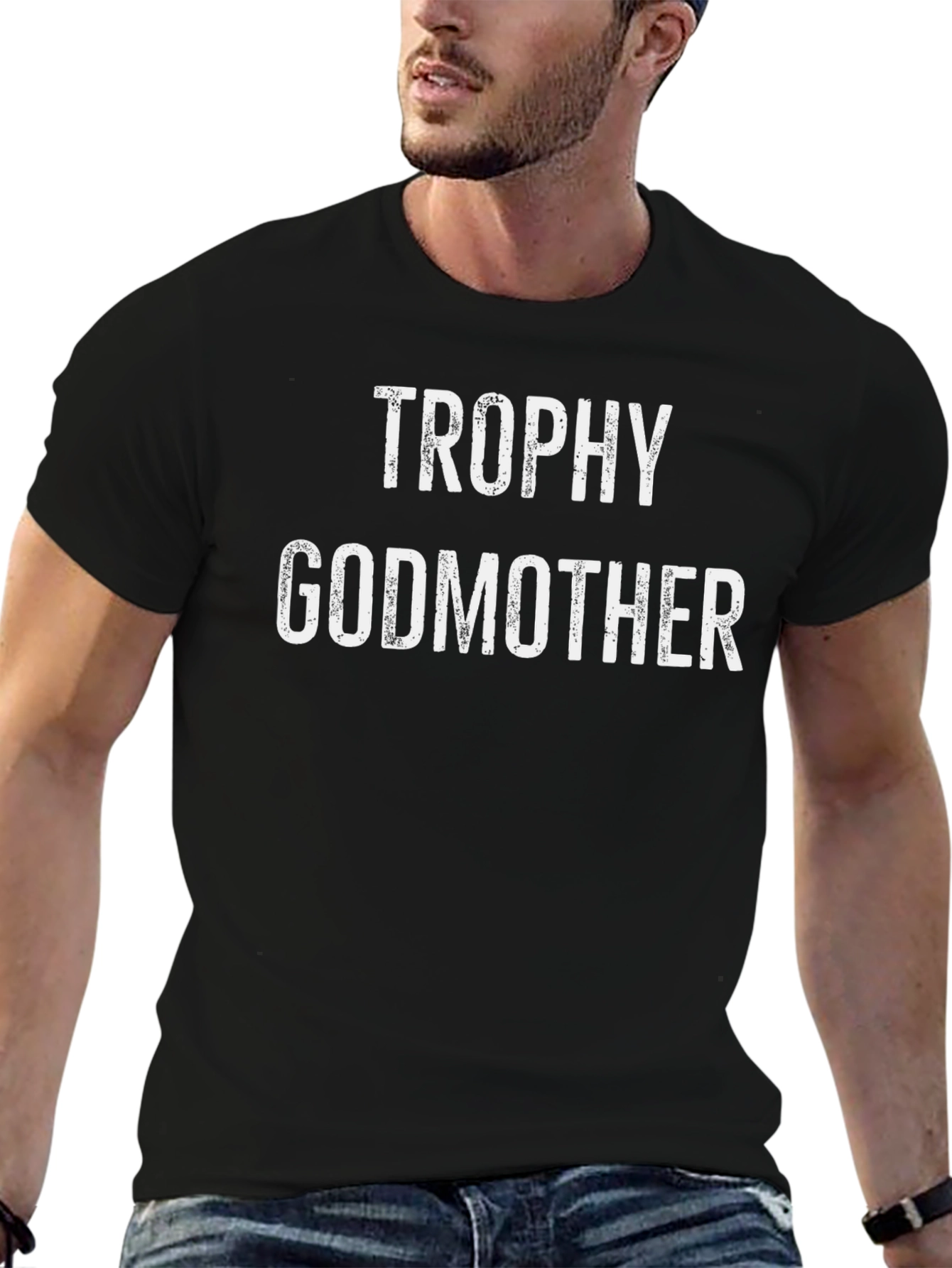 Trophy Godmother T-Shirt - Black