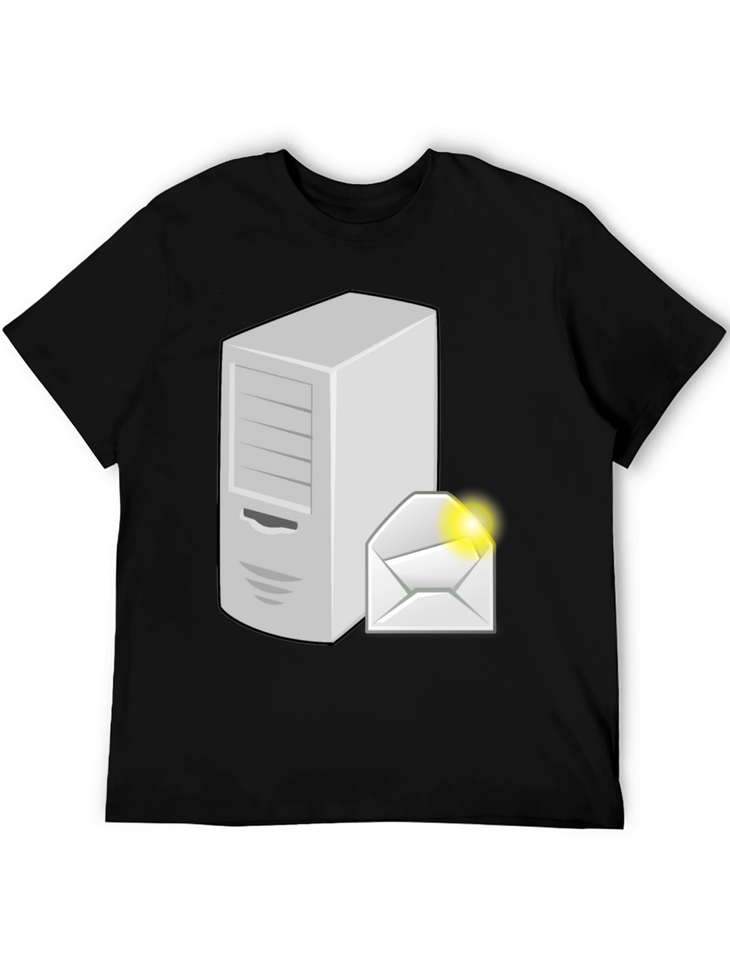 Server & Email Graphic Tee - Geek Chic T-Shirt