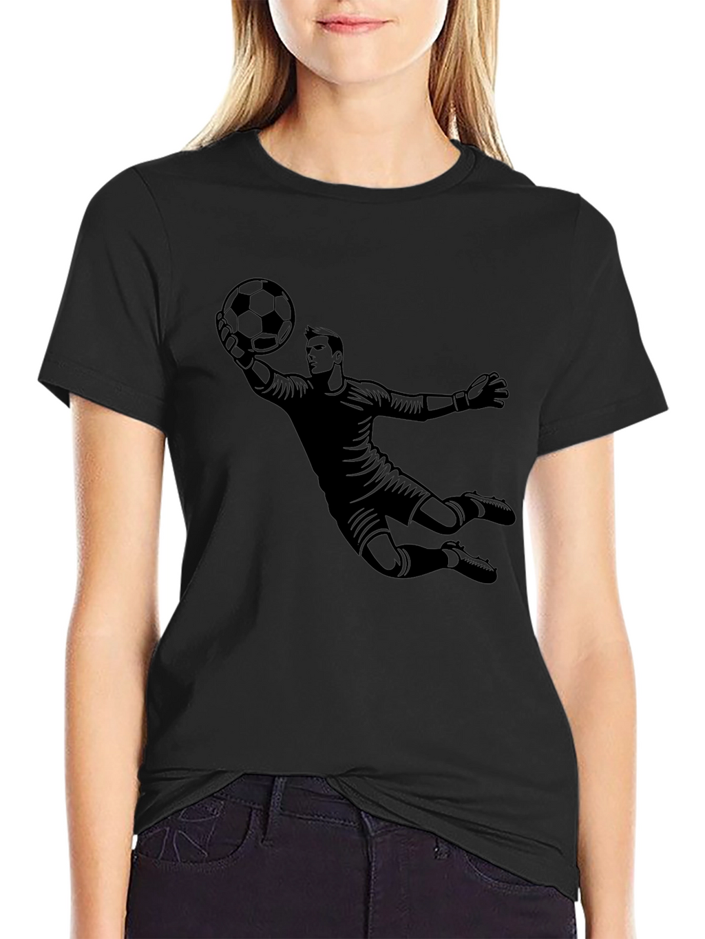 Goalkeeper Graphic T-Shirt - Soccer Fan Apparel