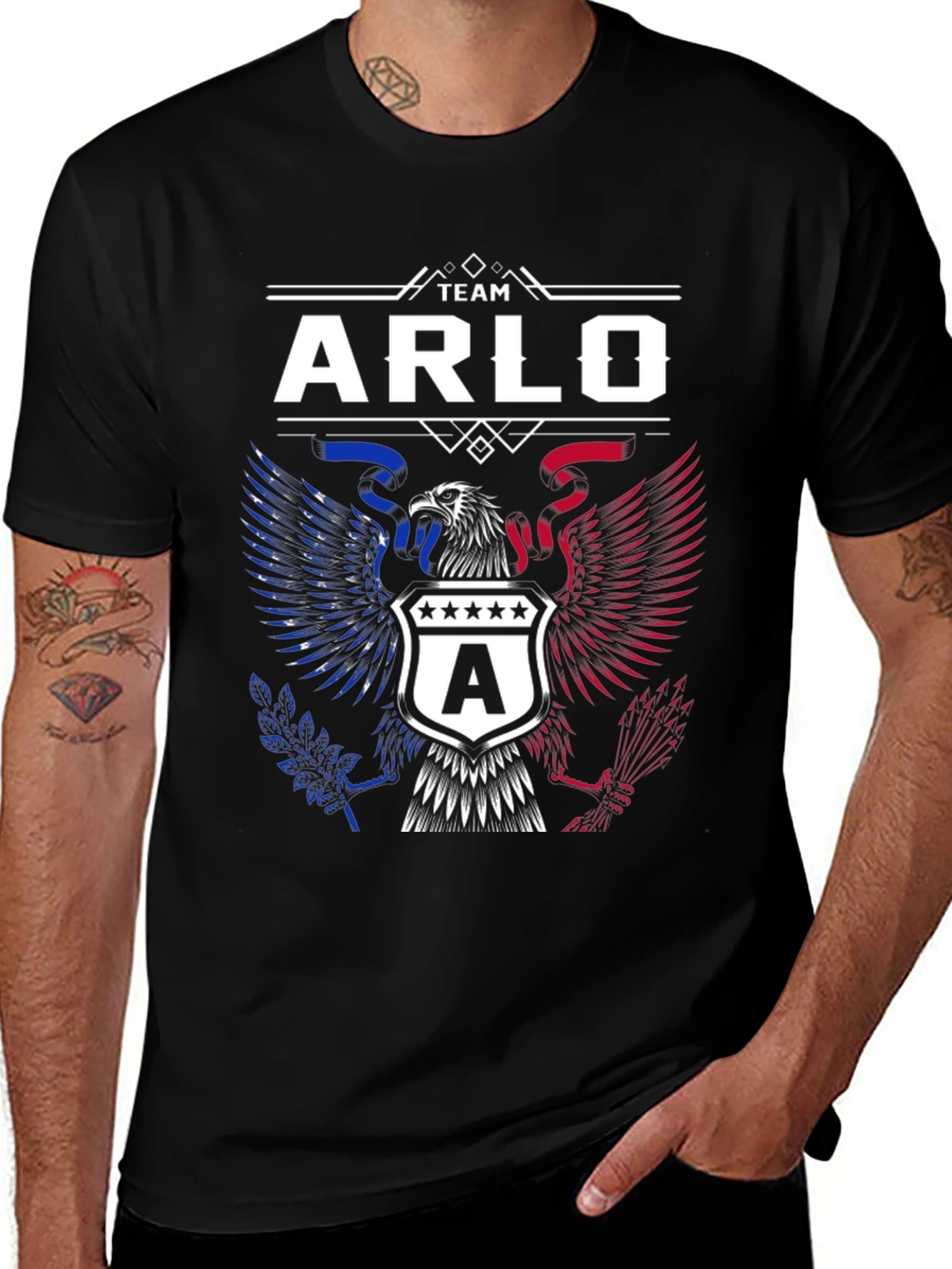 Team Arlo Patriotic Eagle T-Shirt