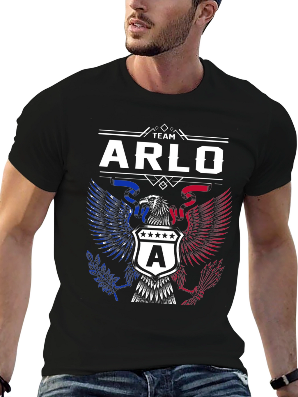 Team Arlo Patriotic Eagle T-Shirt