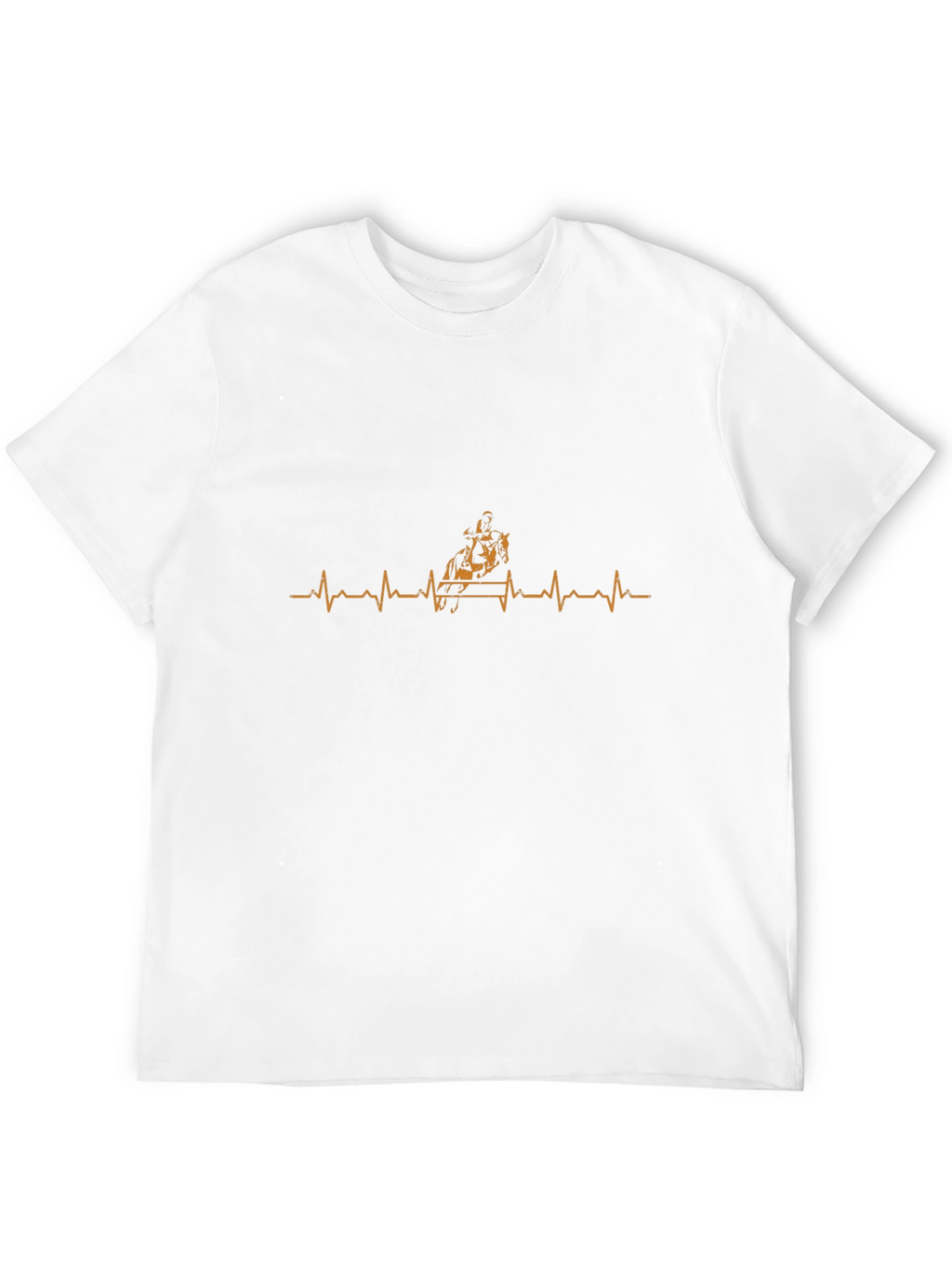 Heartbeat Chariot T-Shirt - Black Graphic Tee