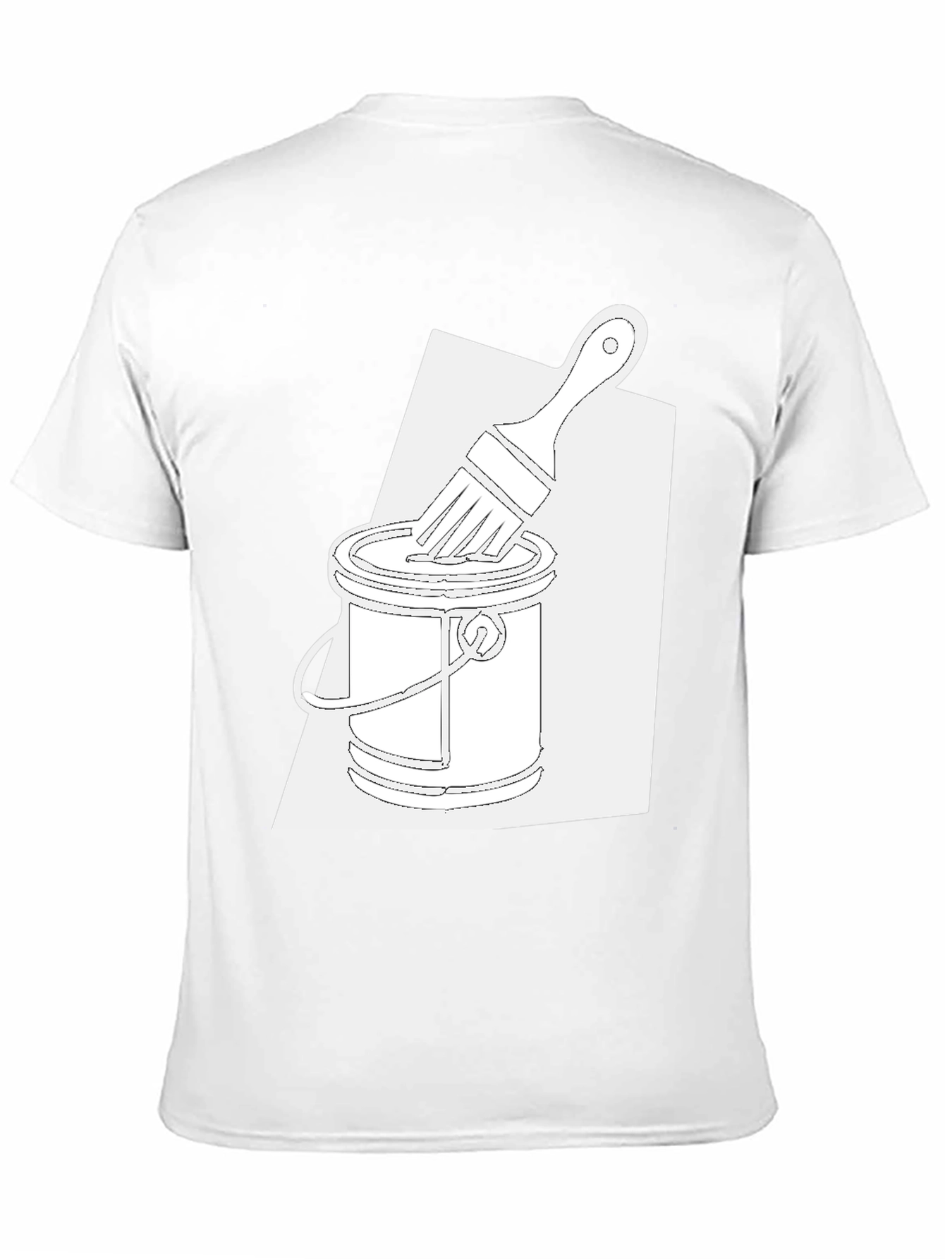Artistic Paint Brush T-Shirt