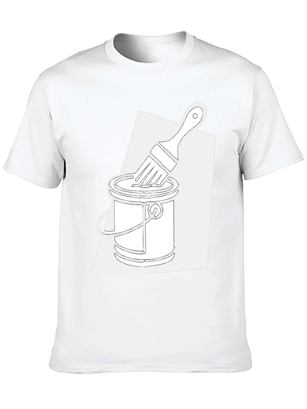 Artistic Paint Brush T-Shirt