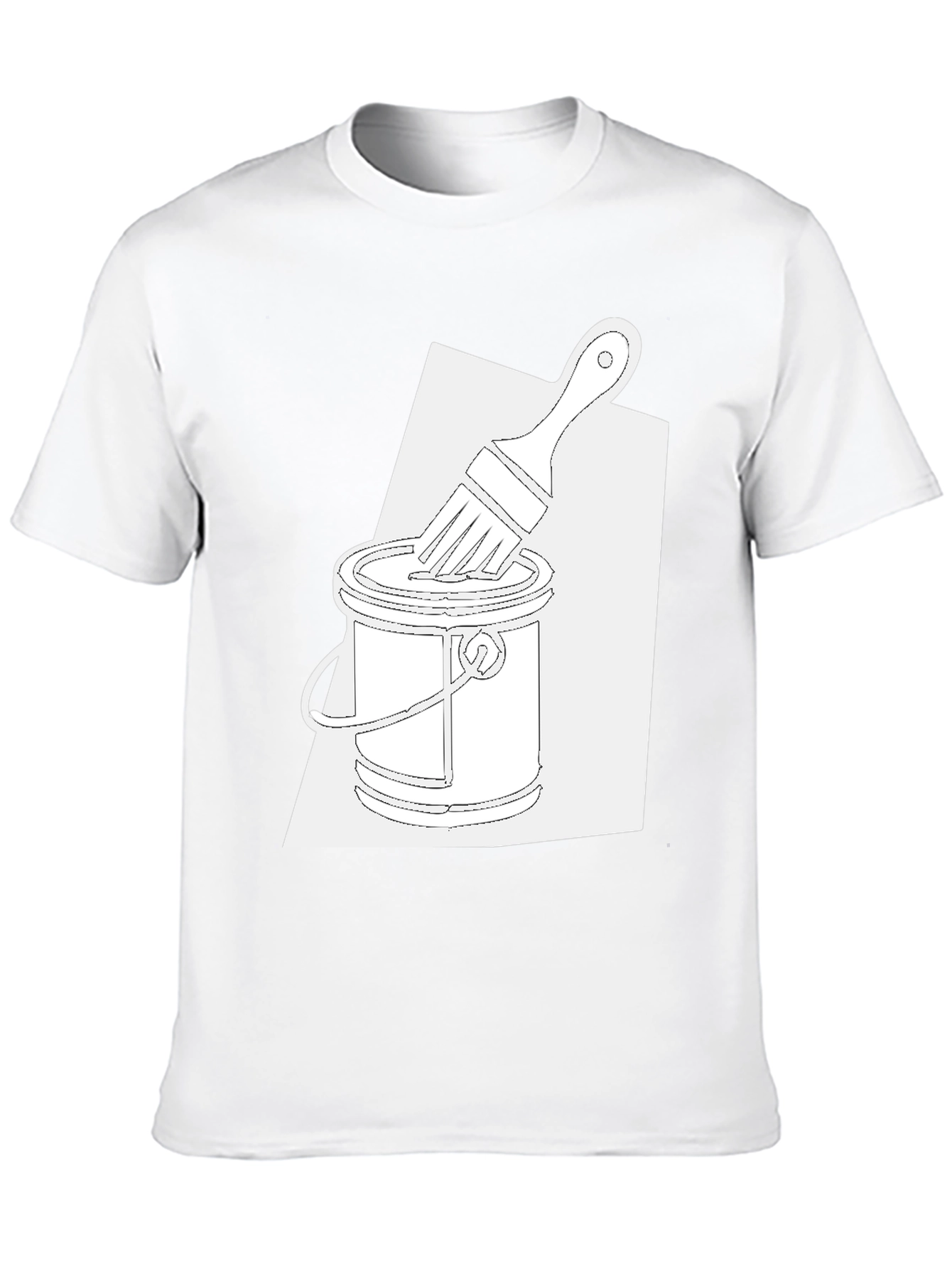 Artistic Paint Brush T-Shirt