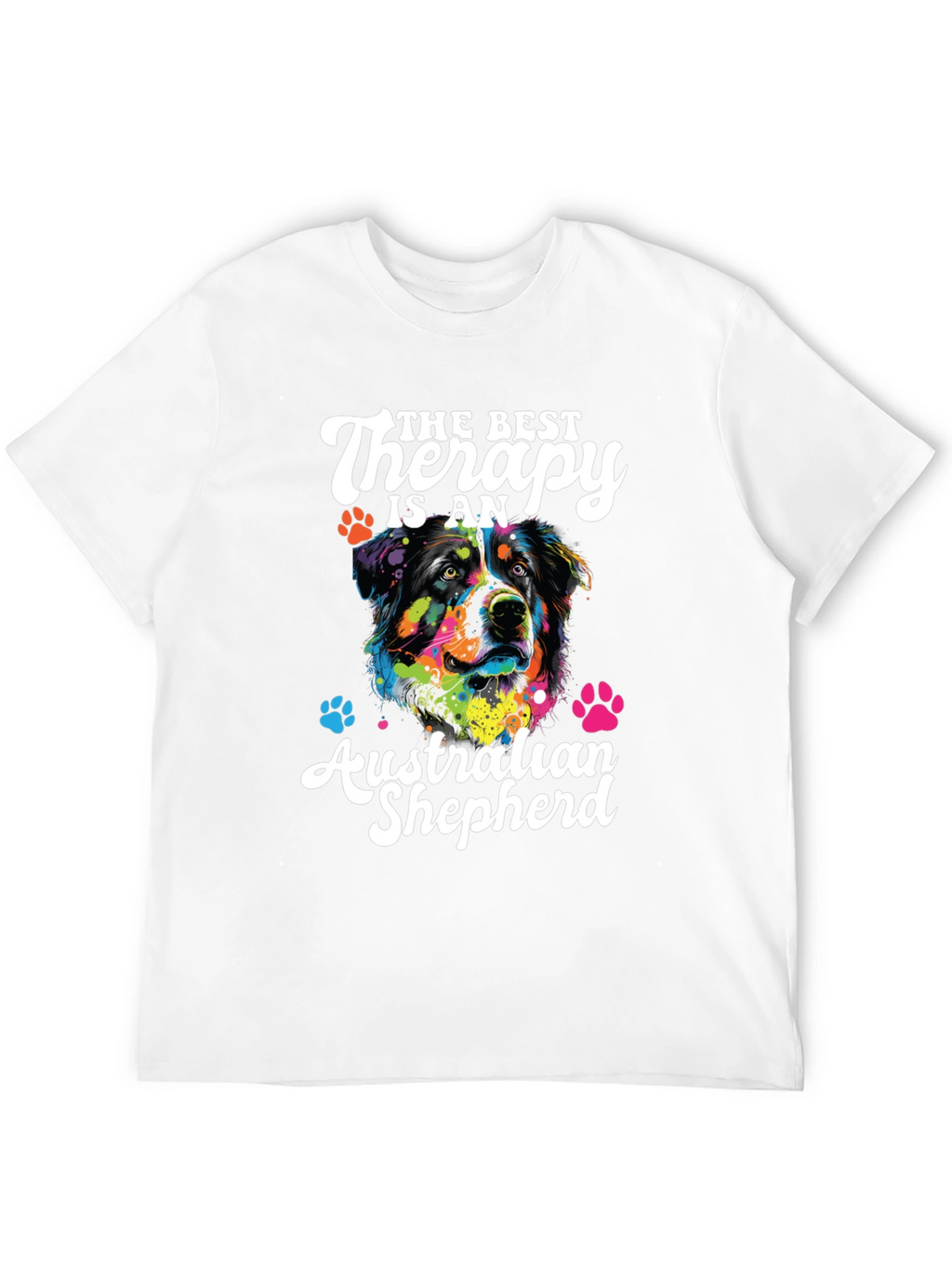 Australian Shepherd Therapy Dog T-Shirt