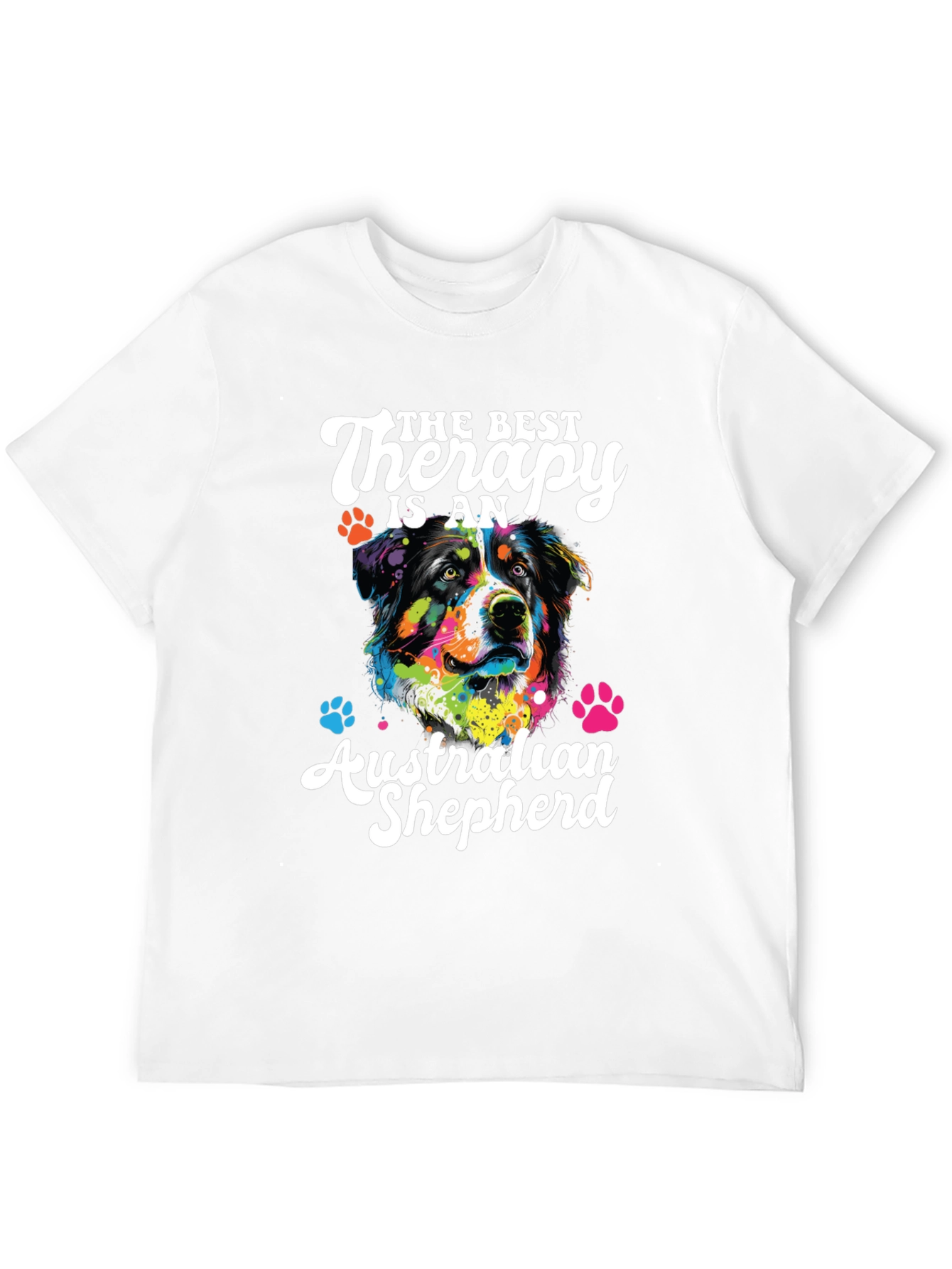 Australian Shepherd Therapy Dog T-Shirt