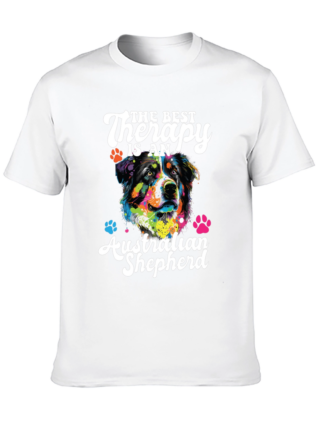 Australian Shepherd Therapy Dog T-Shirt