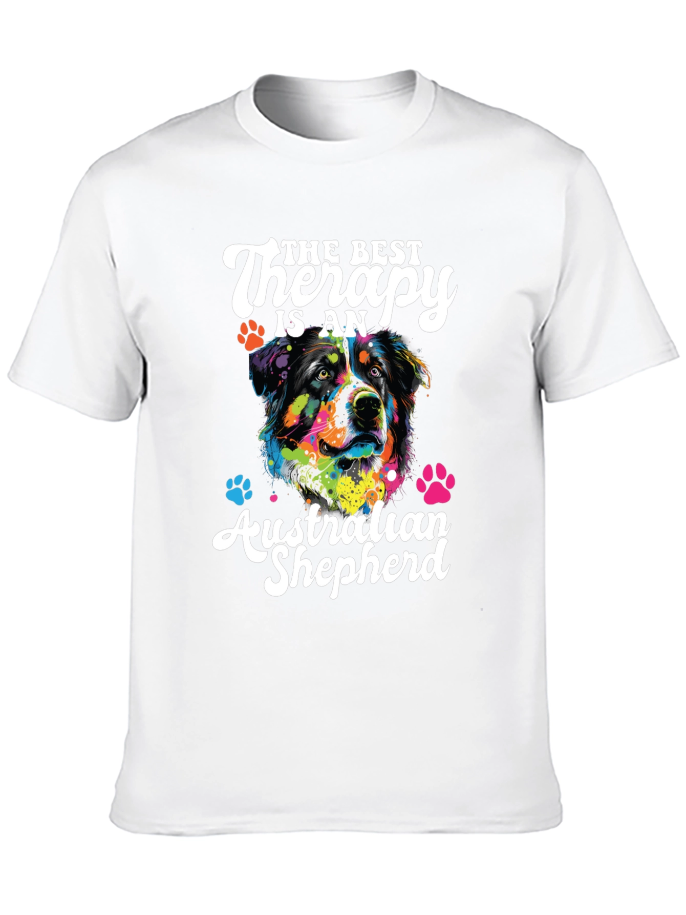 Australian Shepherd Therapy Dog T-Shirt