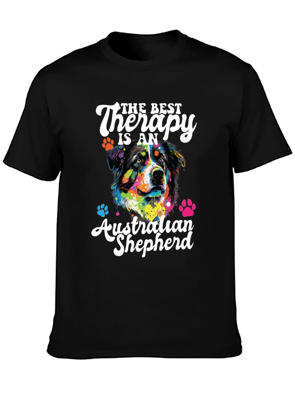 Australian Shepherd Therapy Dog T-Shirt