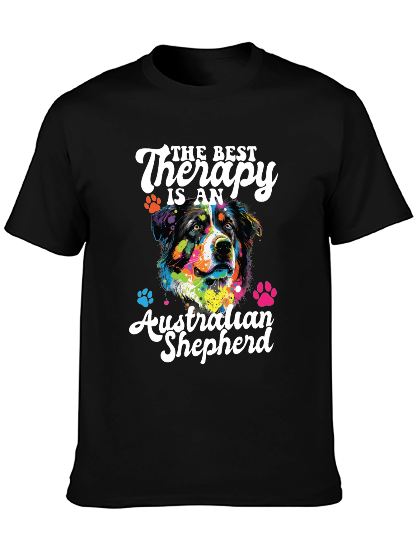 Australian Shepherd Therapy Dog T-Shirt