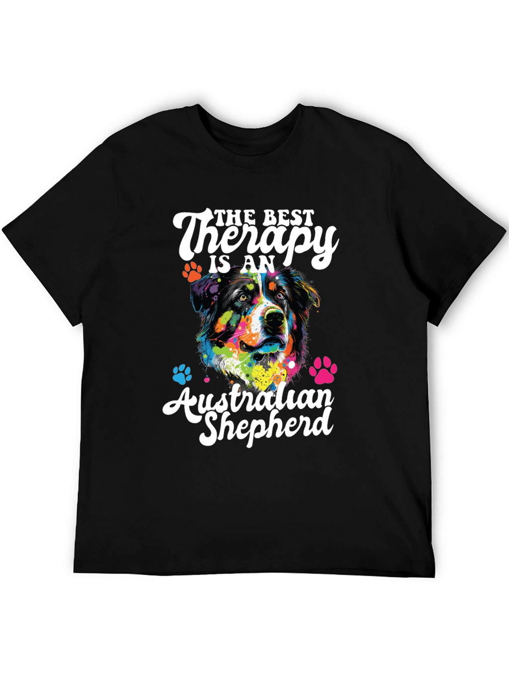 Australian Shepherd Therapy Dog T-Shirt
