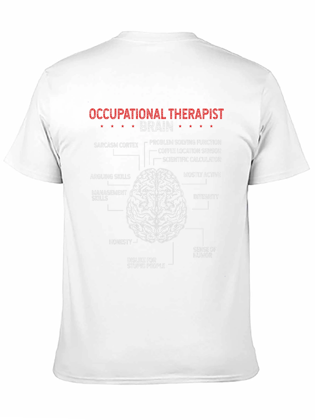 Occupational Therapist Brain Anatomy T-Shirt