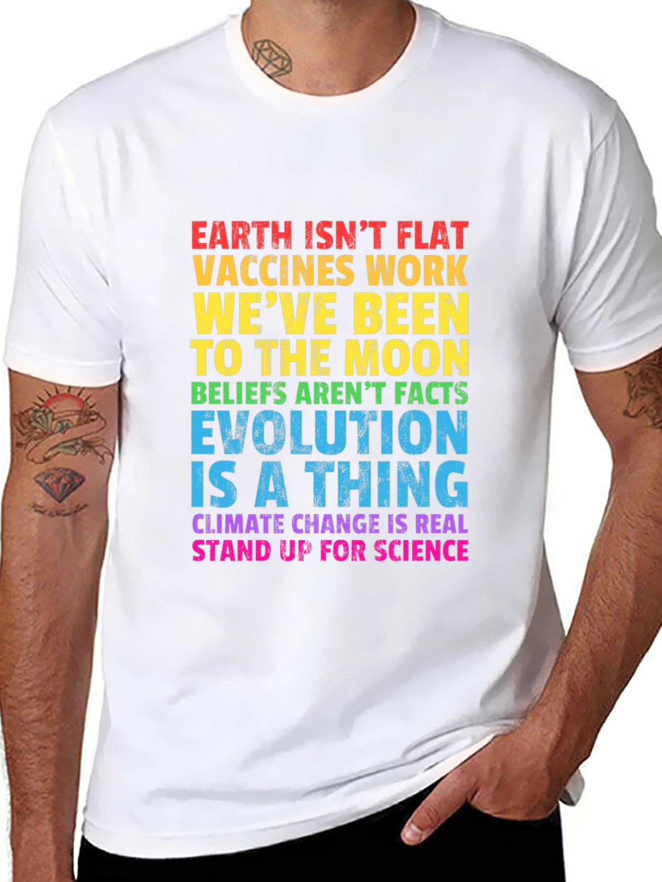 Pro-Science Statement T-Shirt