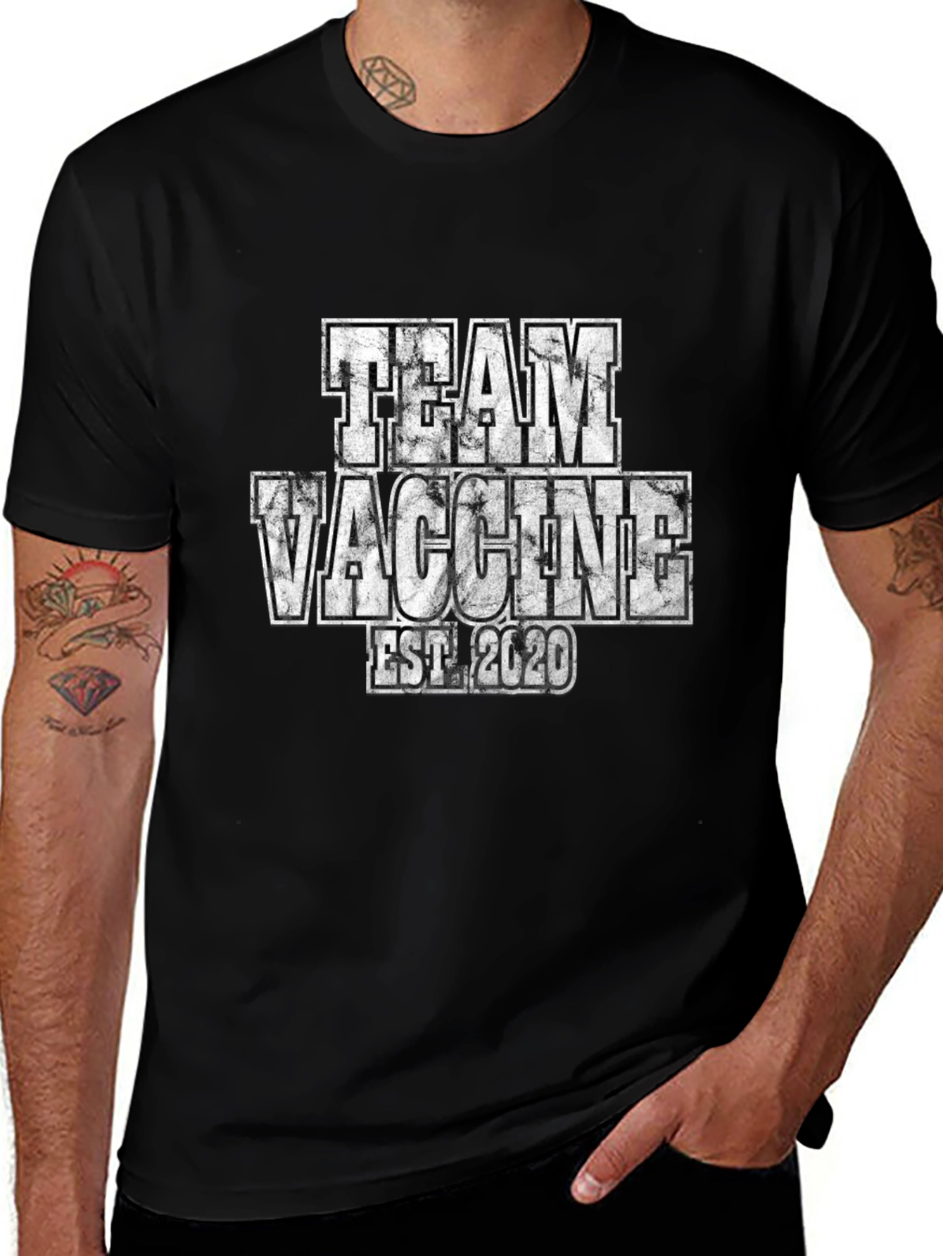 Team Vaccine EST. 2020 T-Shirt