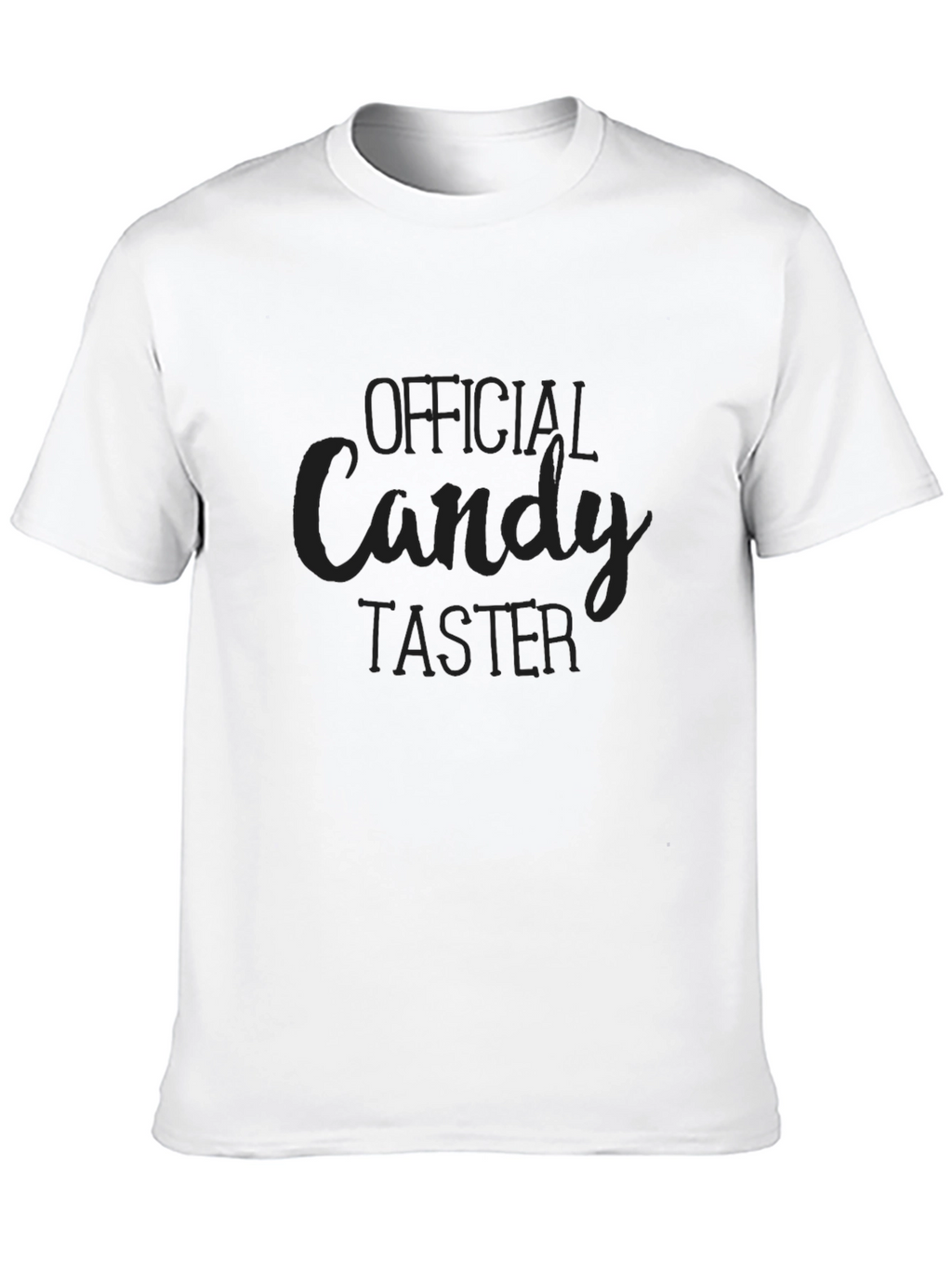 Official Candy Taster Black Graphic Tee