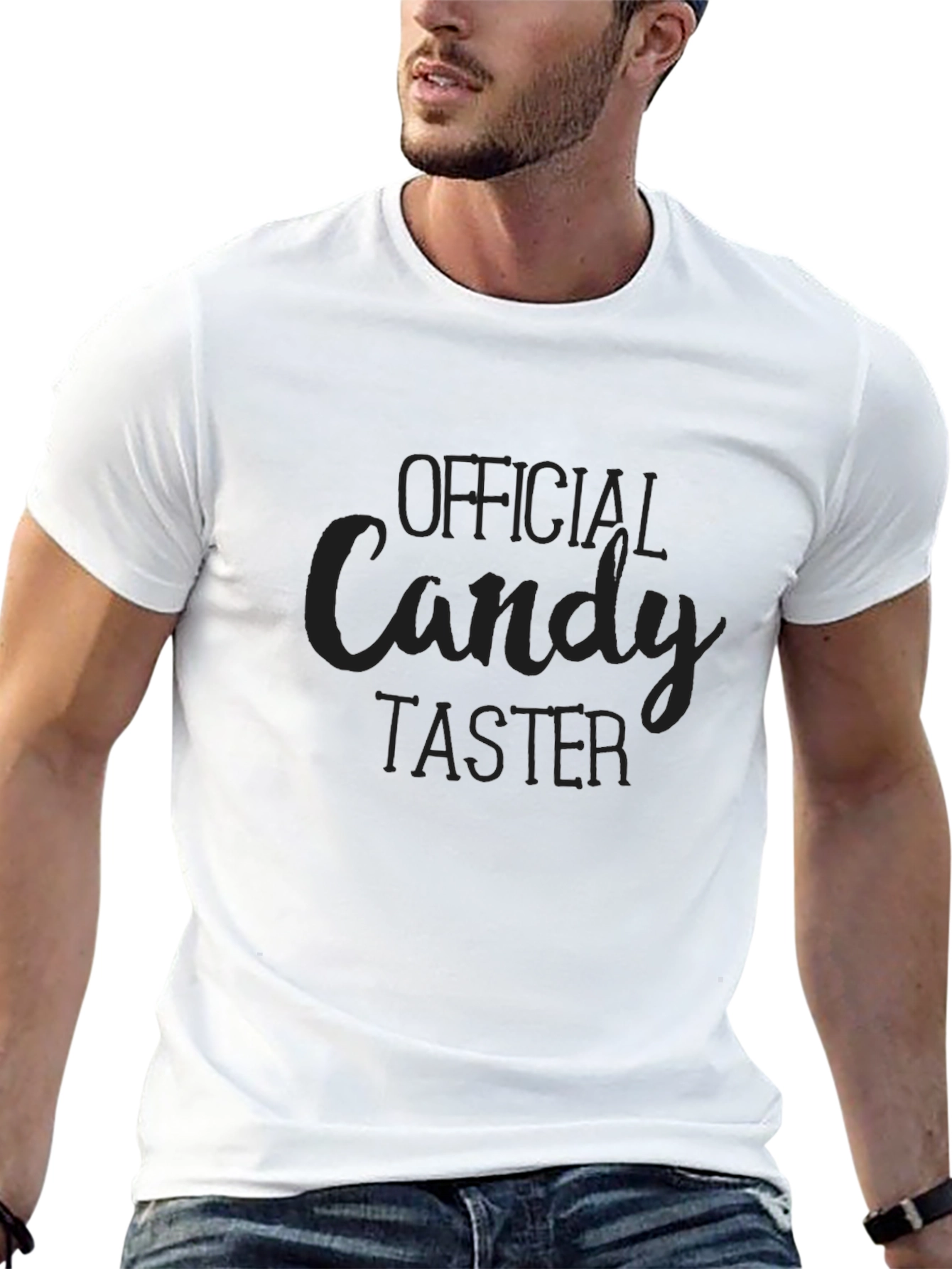 Official Candy Taster Black Graphic Tee